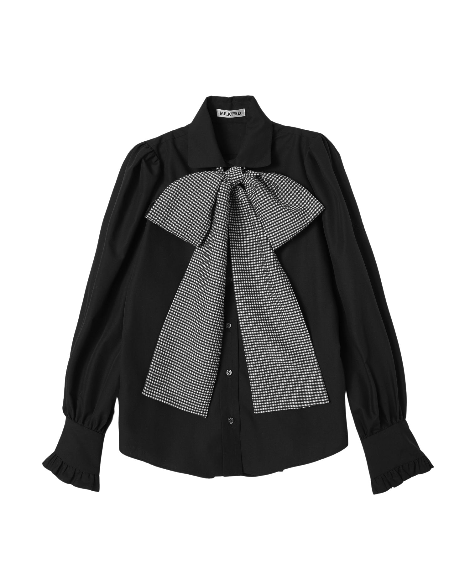 BOW TIE COLLAR SHIRT