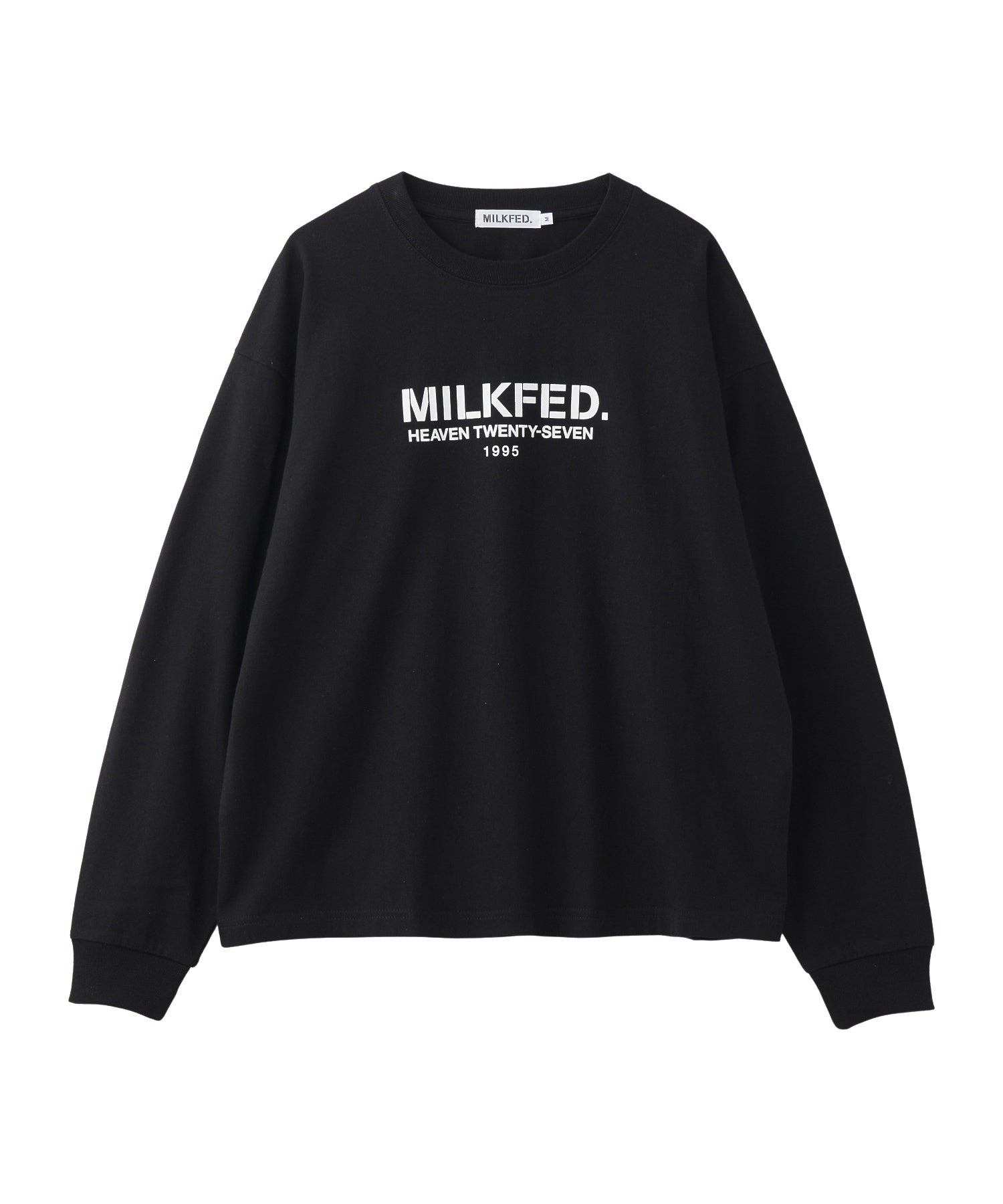 STENCIL LOGO WIDE L/S TEE