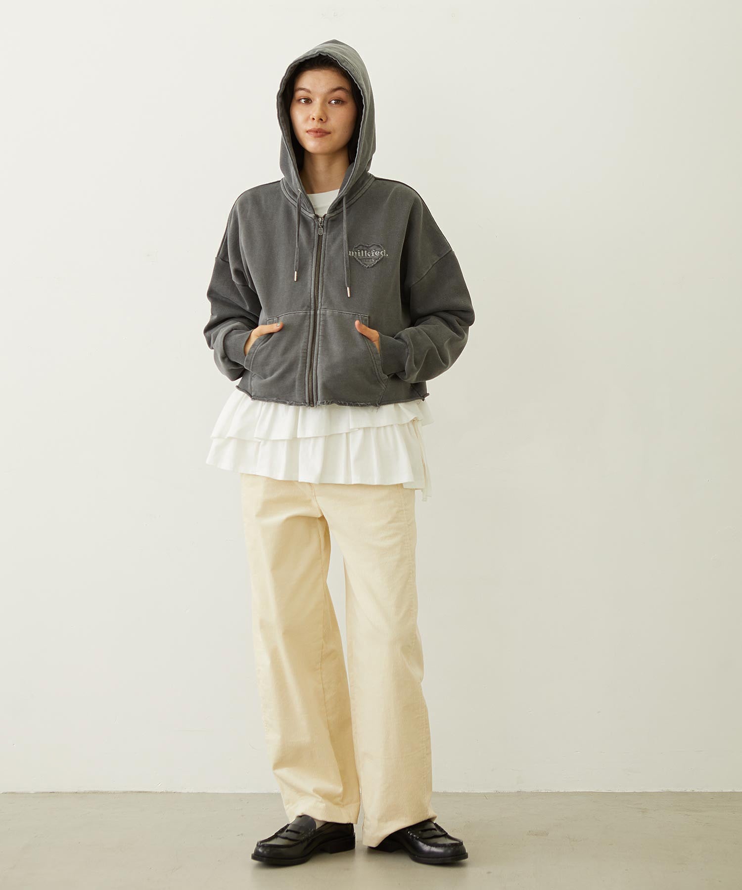 WORK STYLE CORDUROY PANTS