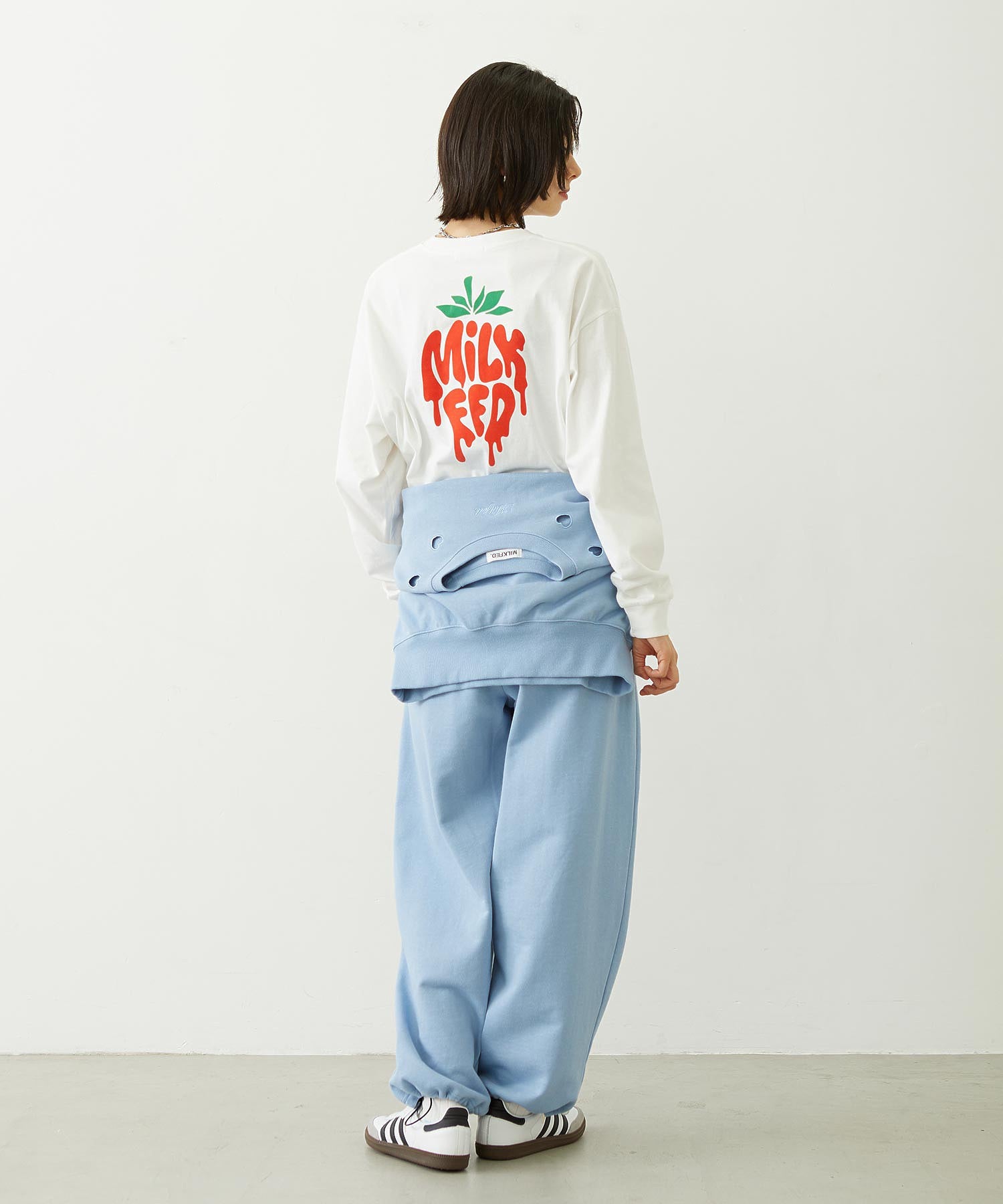 MELTY STRAWBERRY WIDE L/S TEE