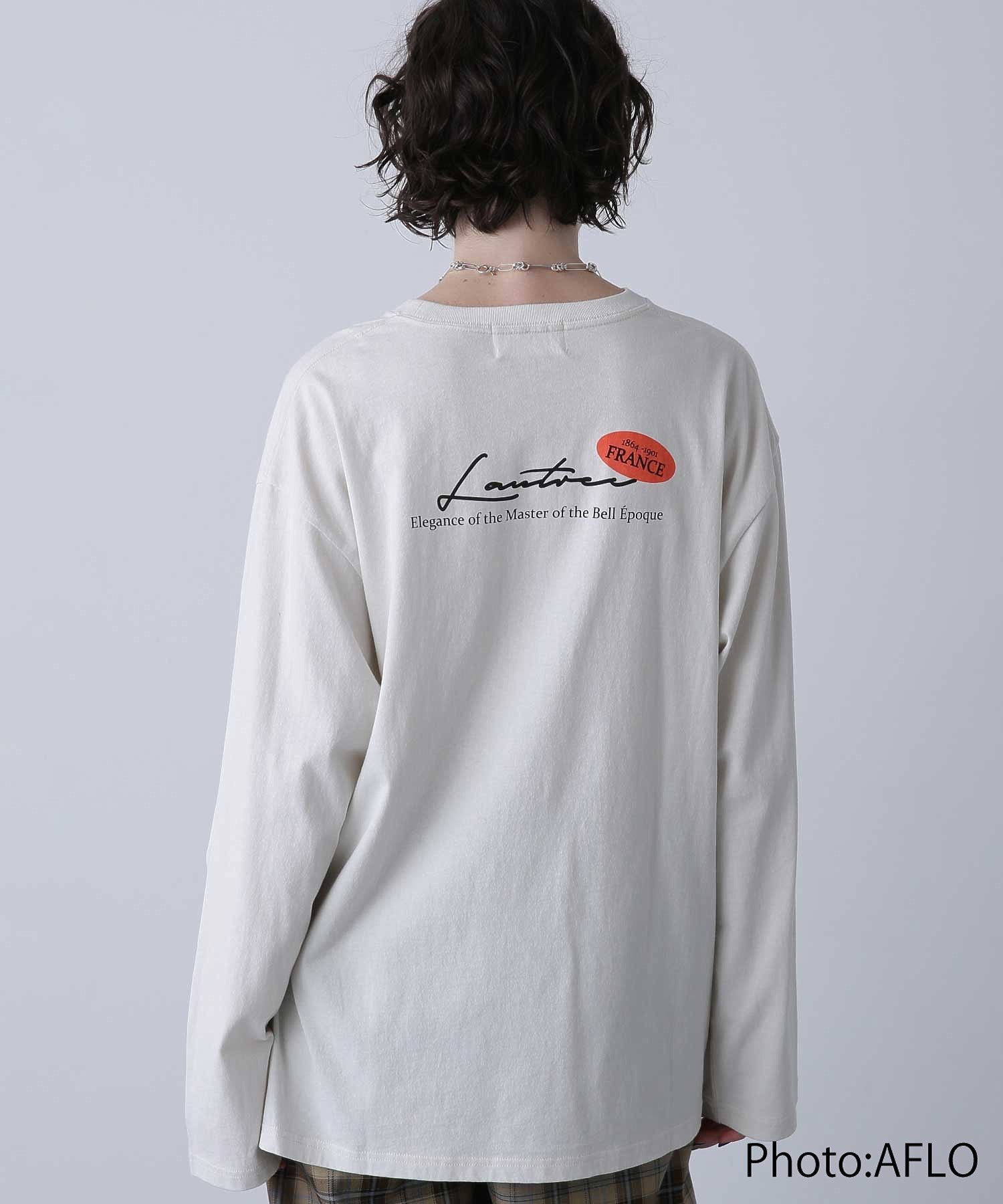 CREOLME/グラフィックロングTシャツ