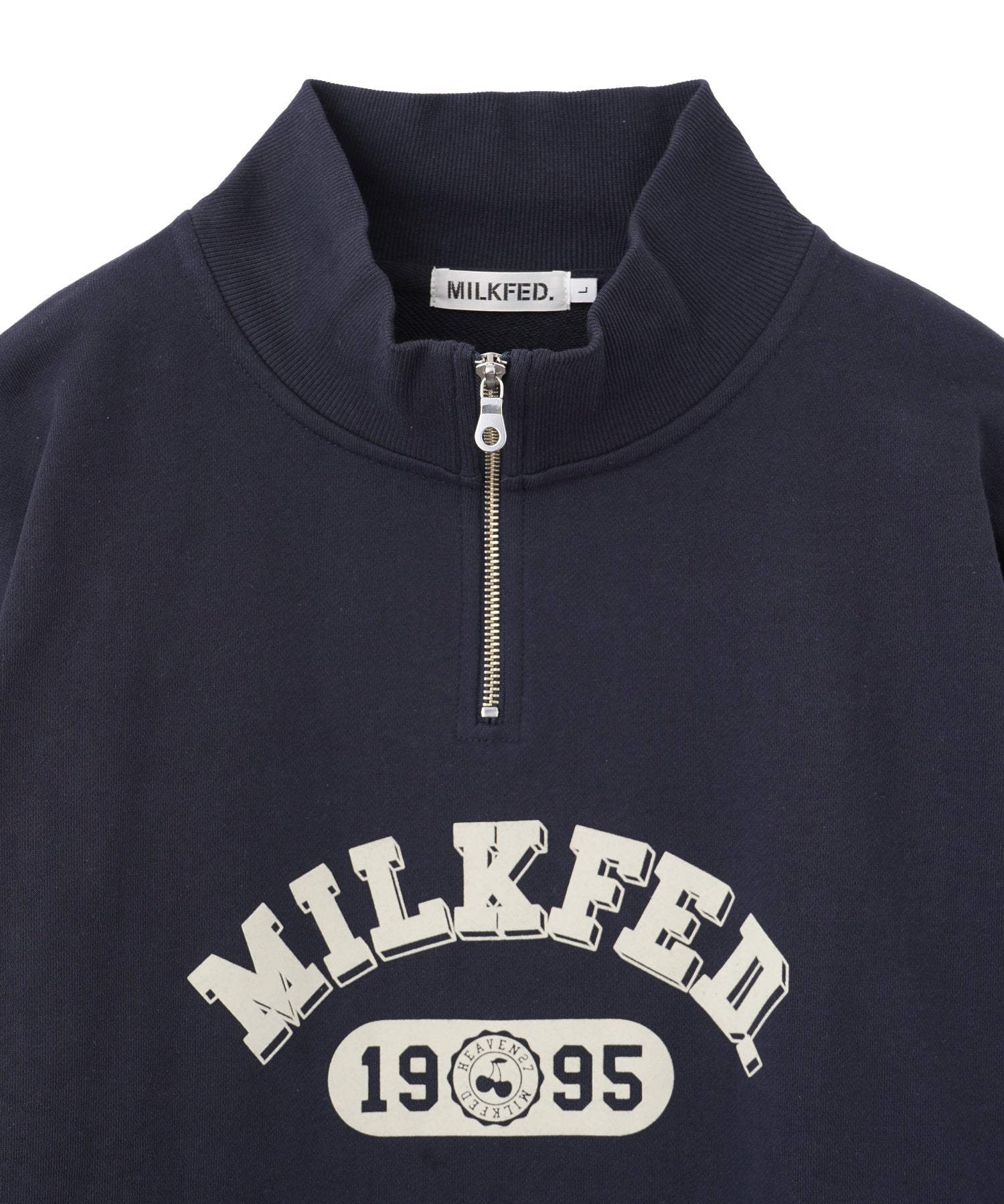COLLEGE LOGO HALF ZIP TOP