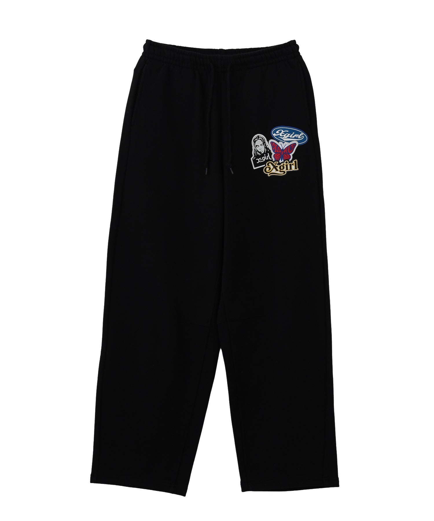 X-girl PATCHES SWEATPANTS