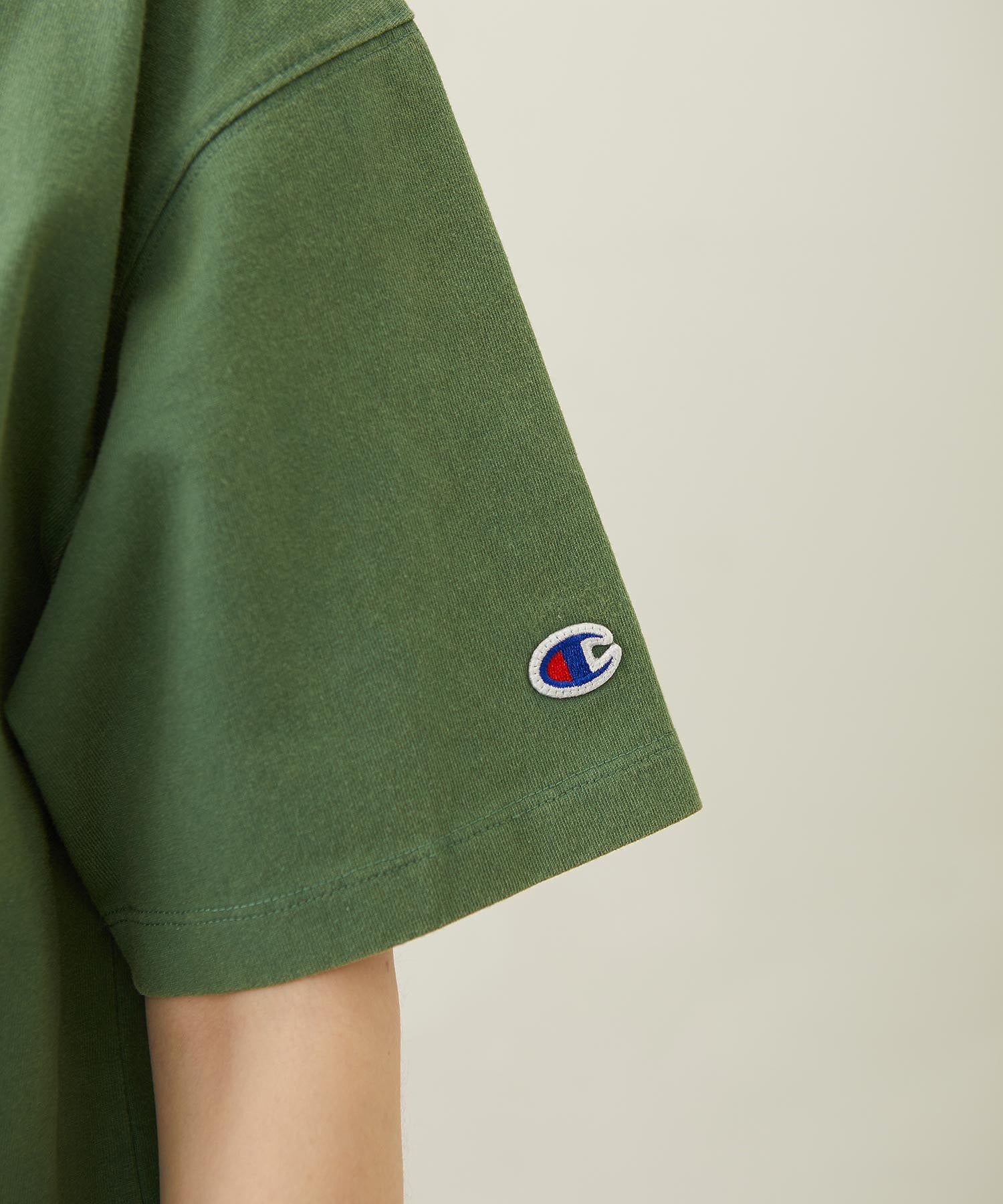 MILKFED.×CHAMPION LA LOGO S/S TEE
