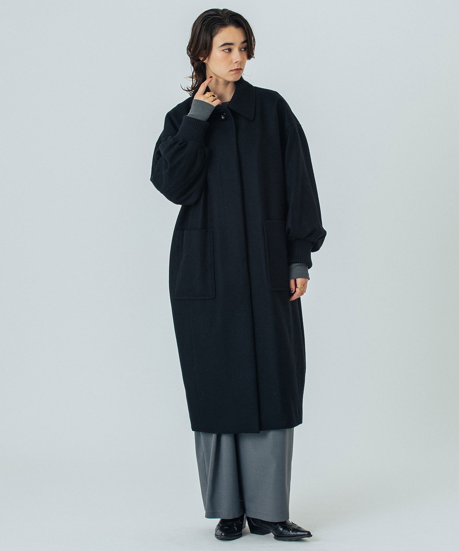 model:172cm 着用サイズ:M