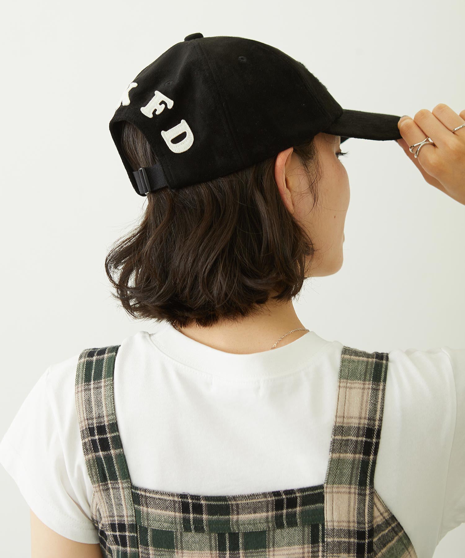 INITIAL EMBROIDERED CAP