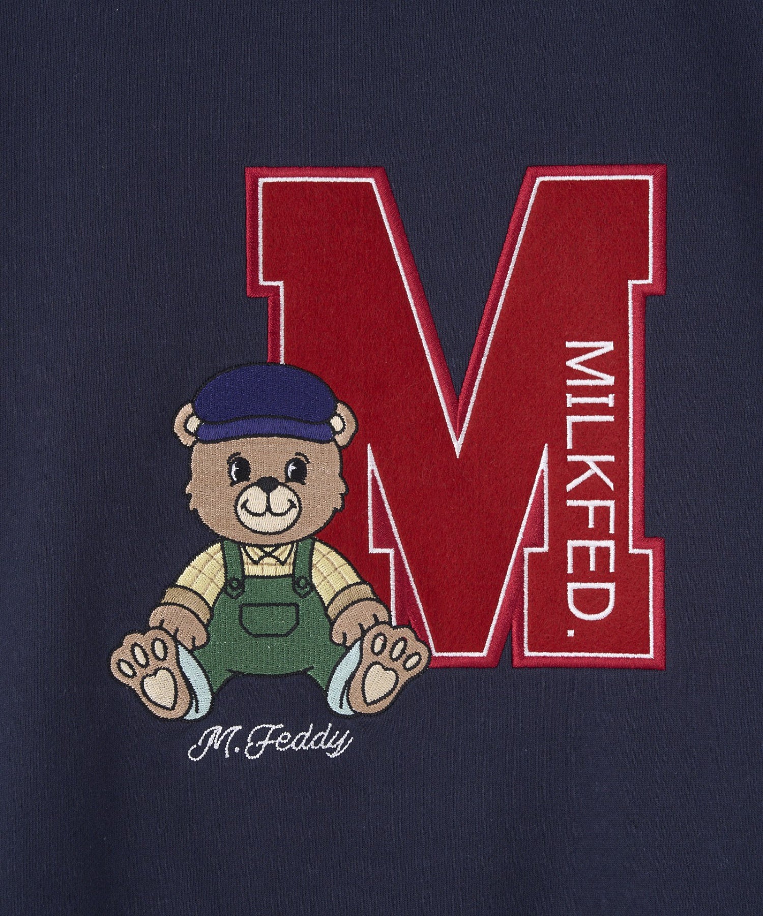 M.FEDDY EMBLEM SWEAT TOP