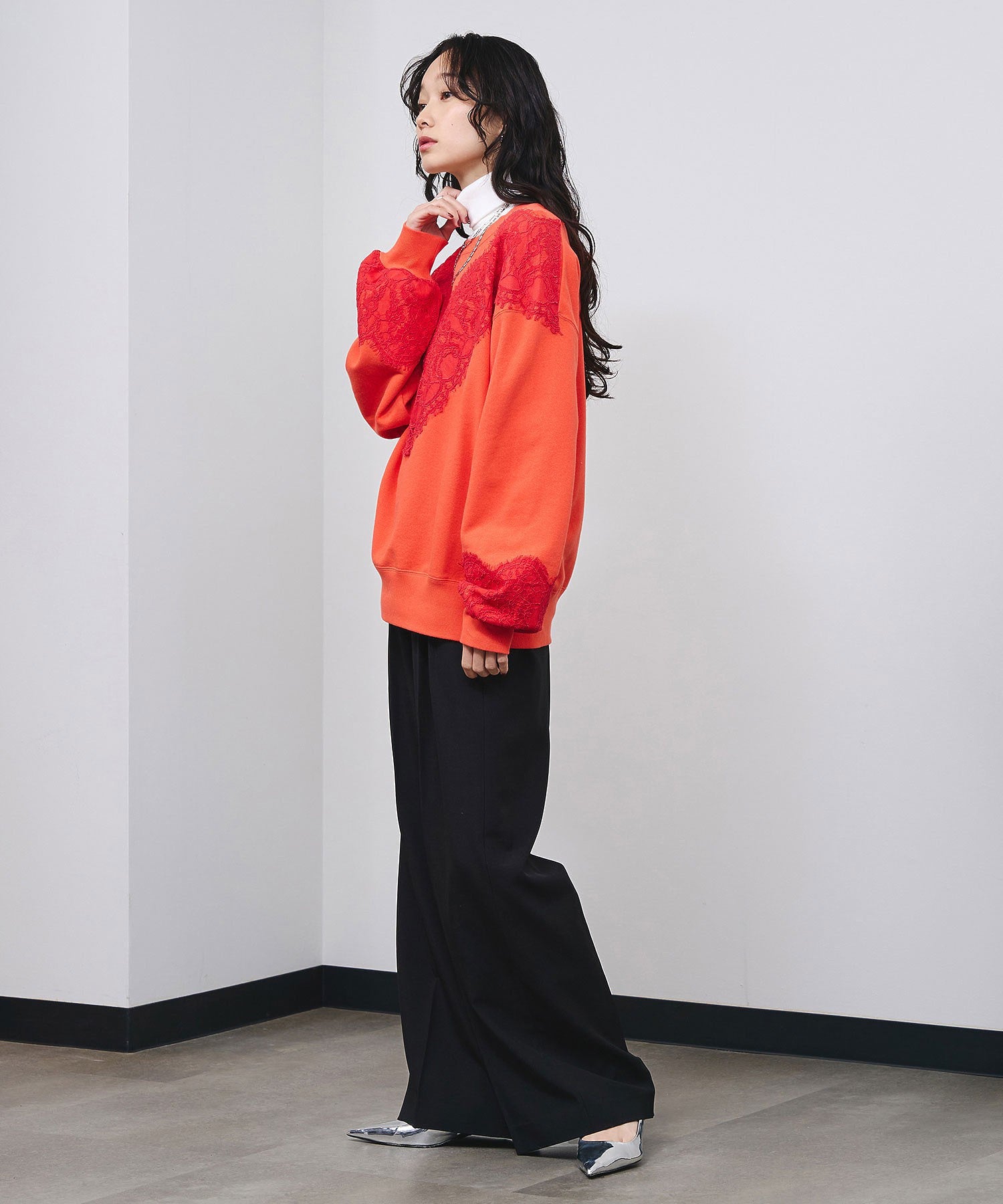 model:161cm 着用サイズ:ONE SIZE