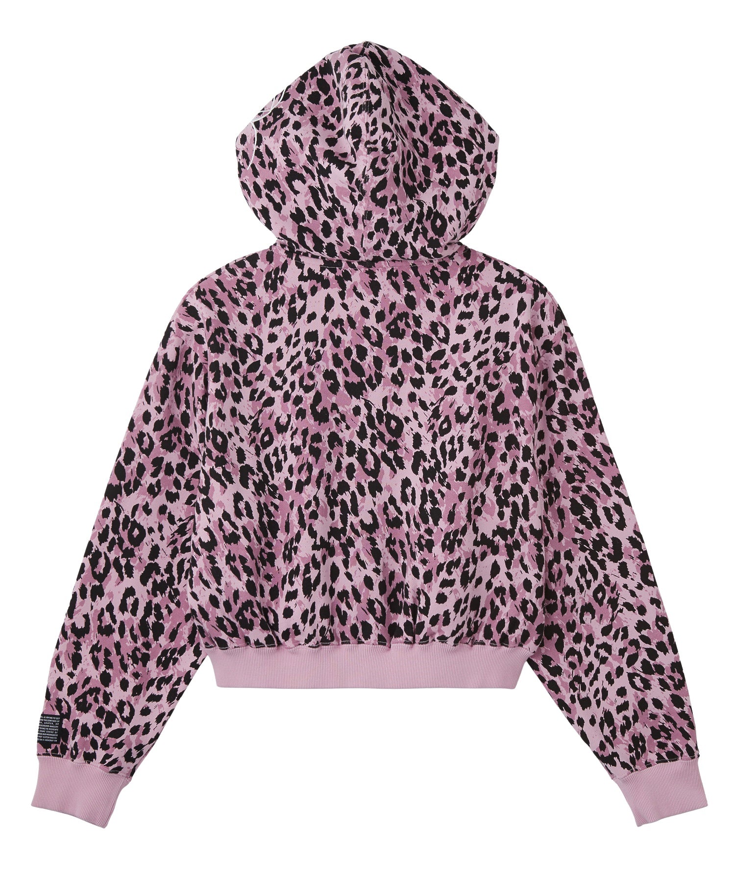 ALL OVER PRINT COMPACT ZIP UP SWEAT HOODIE