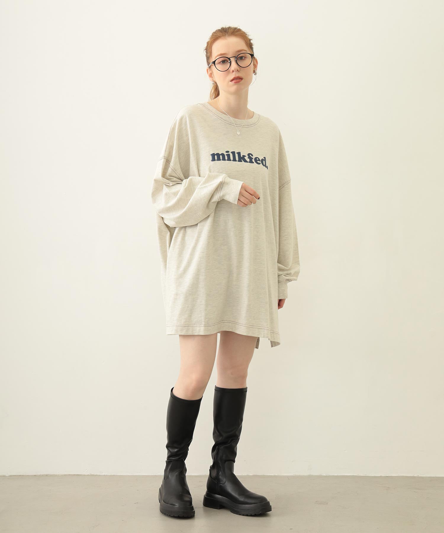 COOPER LOGO SUPER BIG L/S TOP
