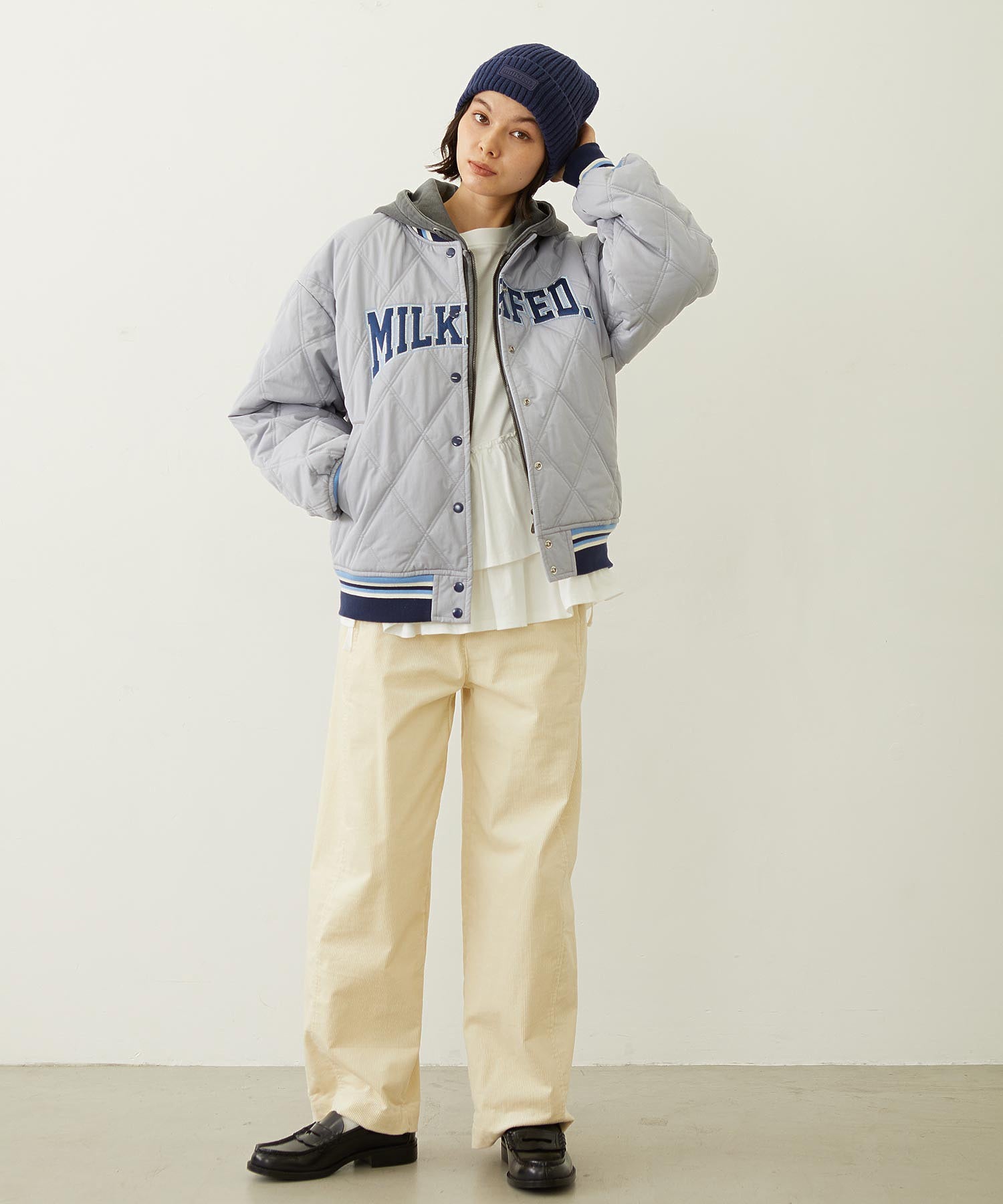 WORK STYLE CORDUROY PANTS