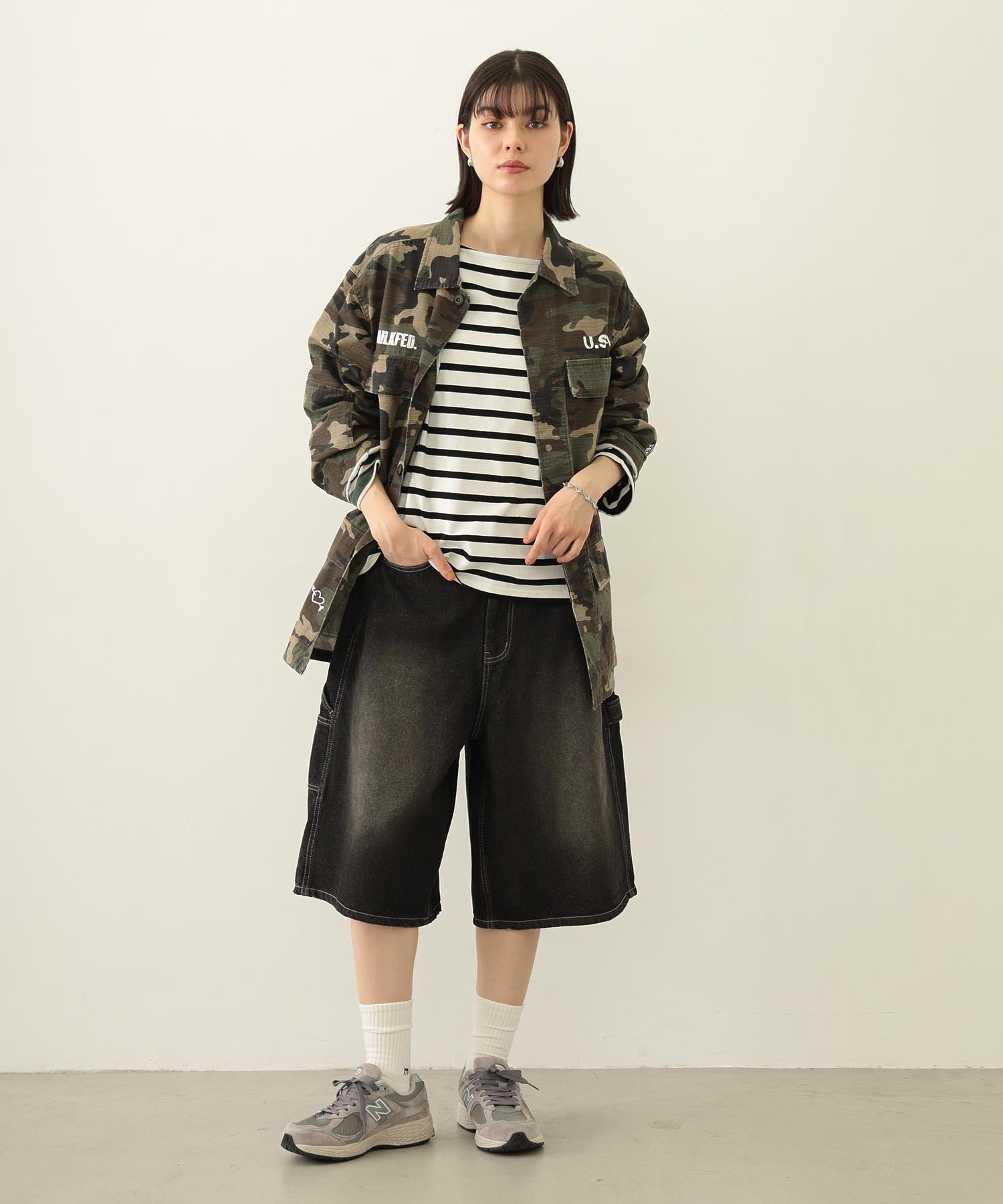 PAINTER BAGGY SHORTS