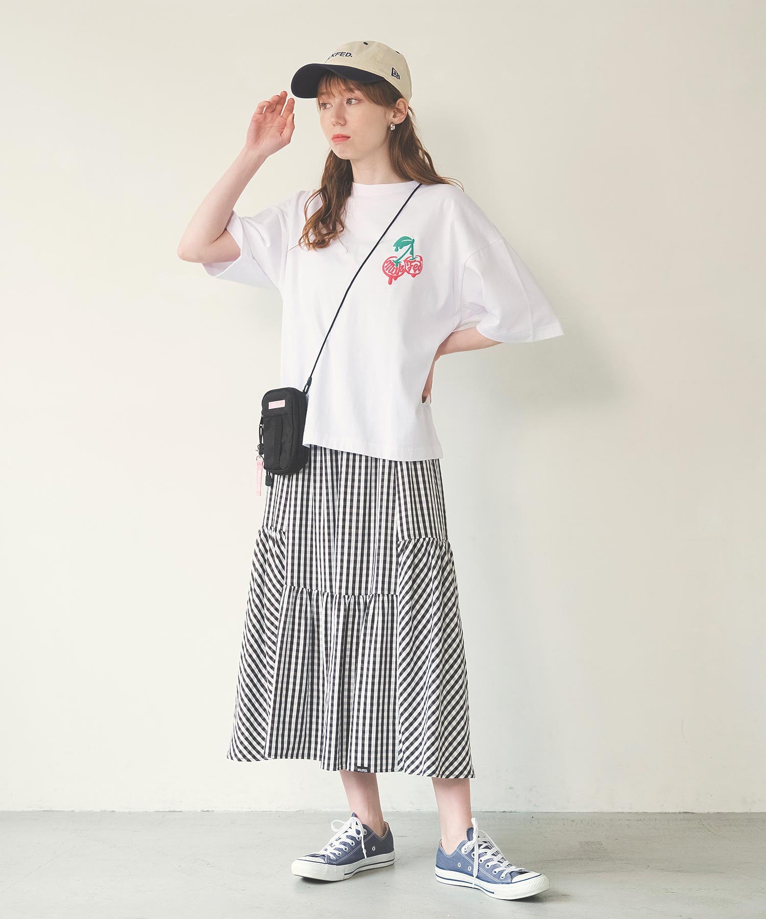 model：H160 着用サイズ：ONESIZE