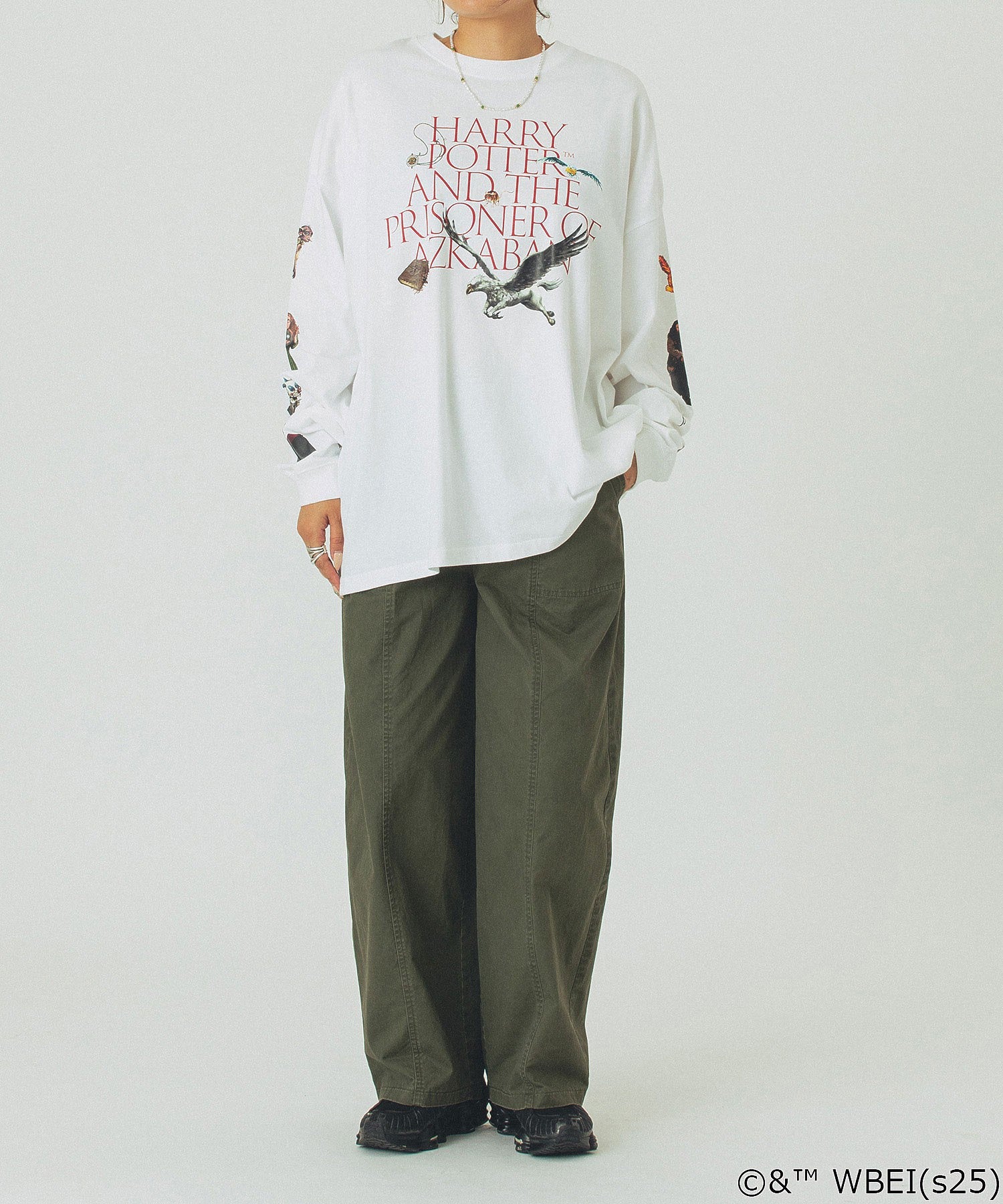 model:168cm 着用サイズ:L
