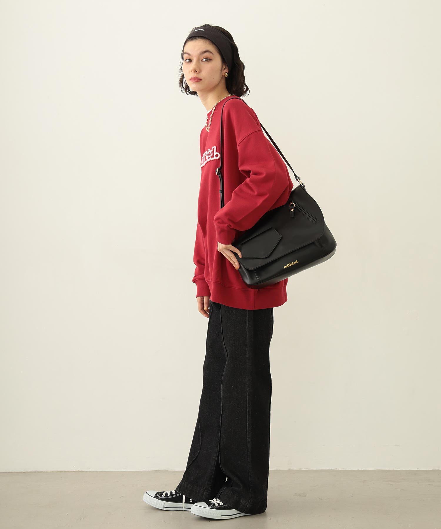 ASYMMETRY FLAP BAG