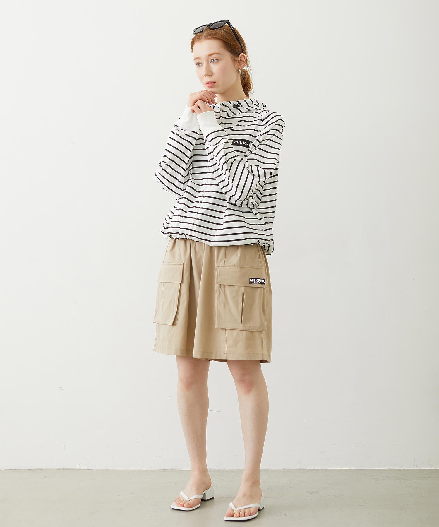 RASH GUARD ZIP HOODIE