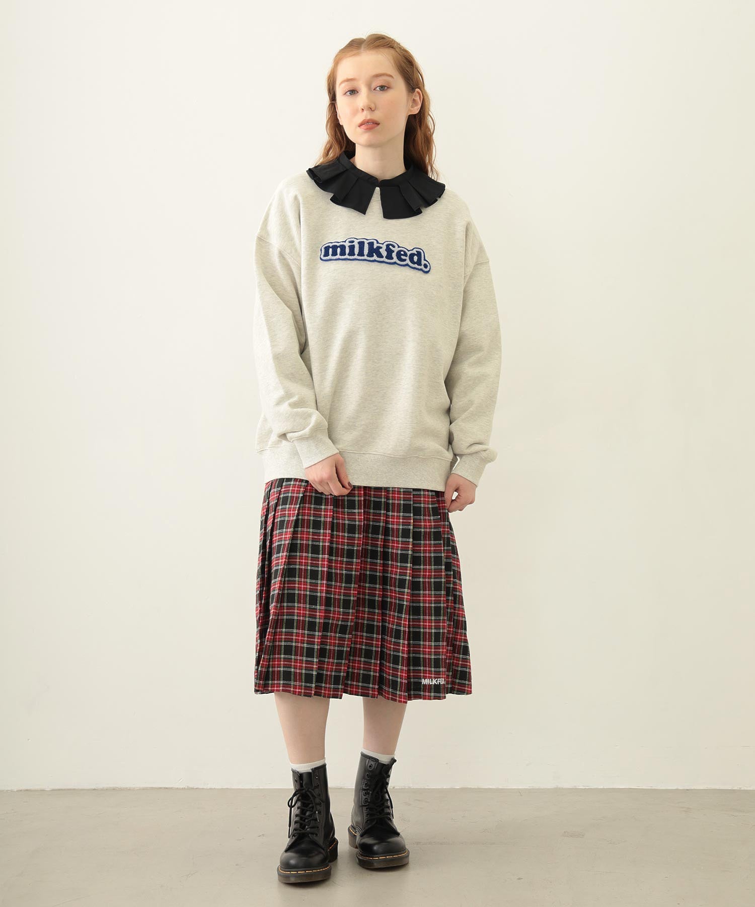 MULTI RUFFLE COLLAR BLOUSE