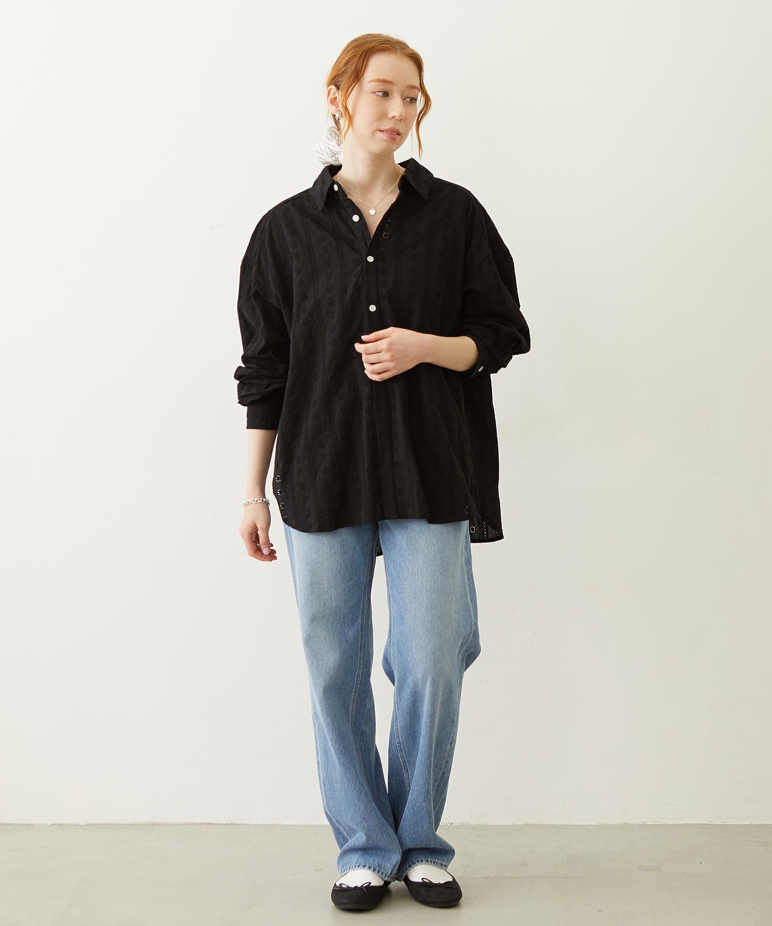 2WAY OVERSIZED SHIRT