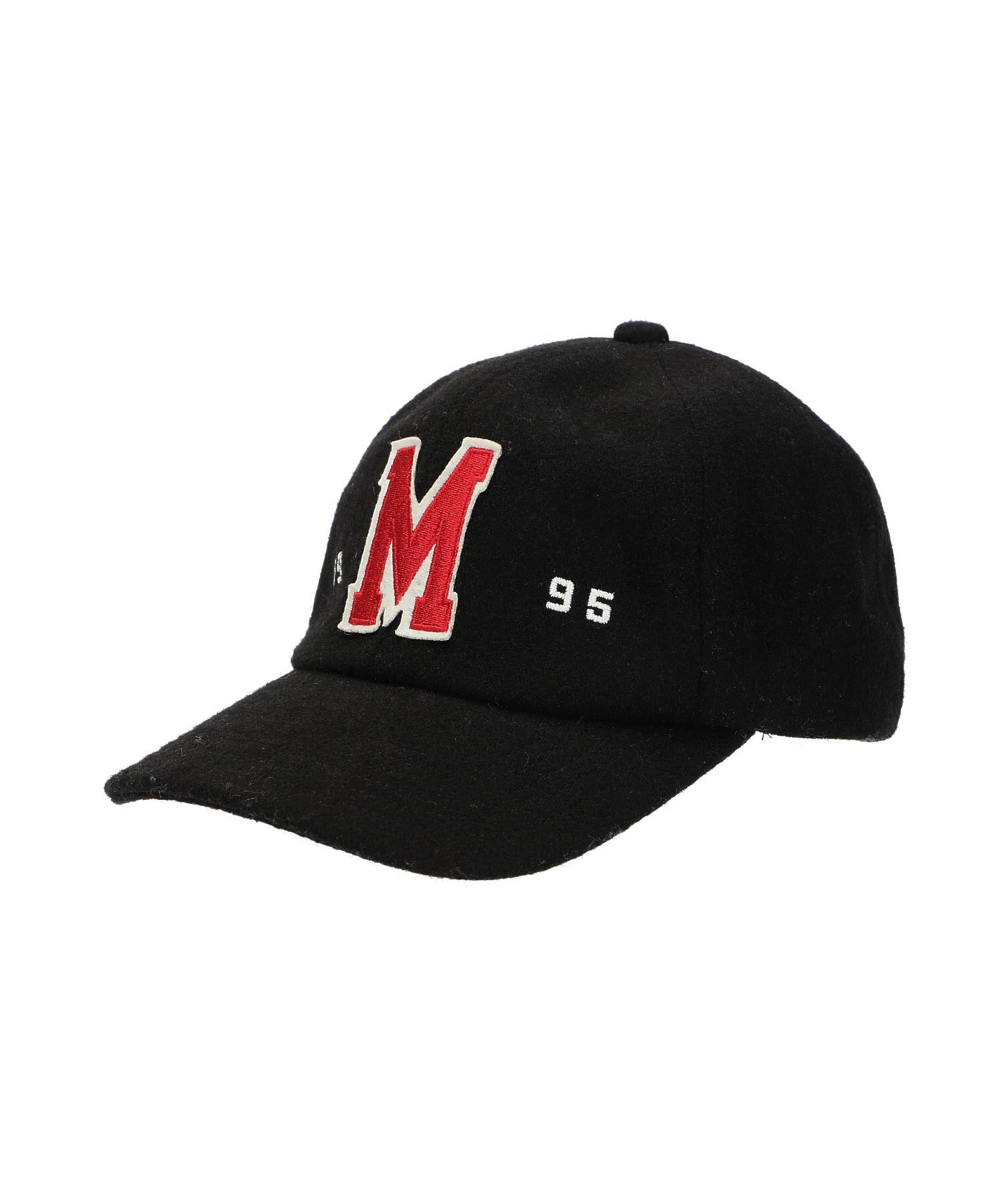 CHENILLE LOGO EMBROIDERY MELTON CAP