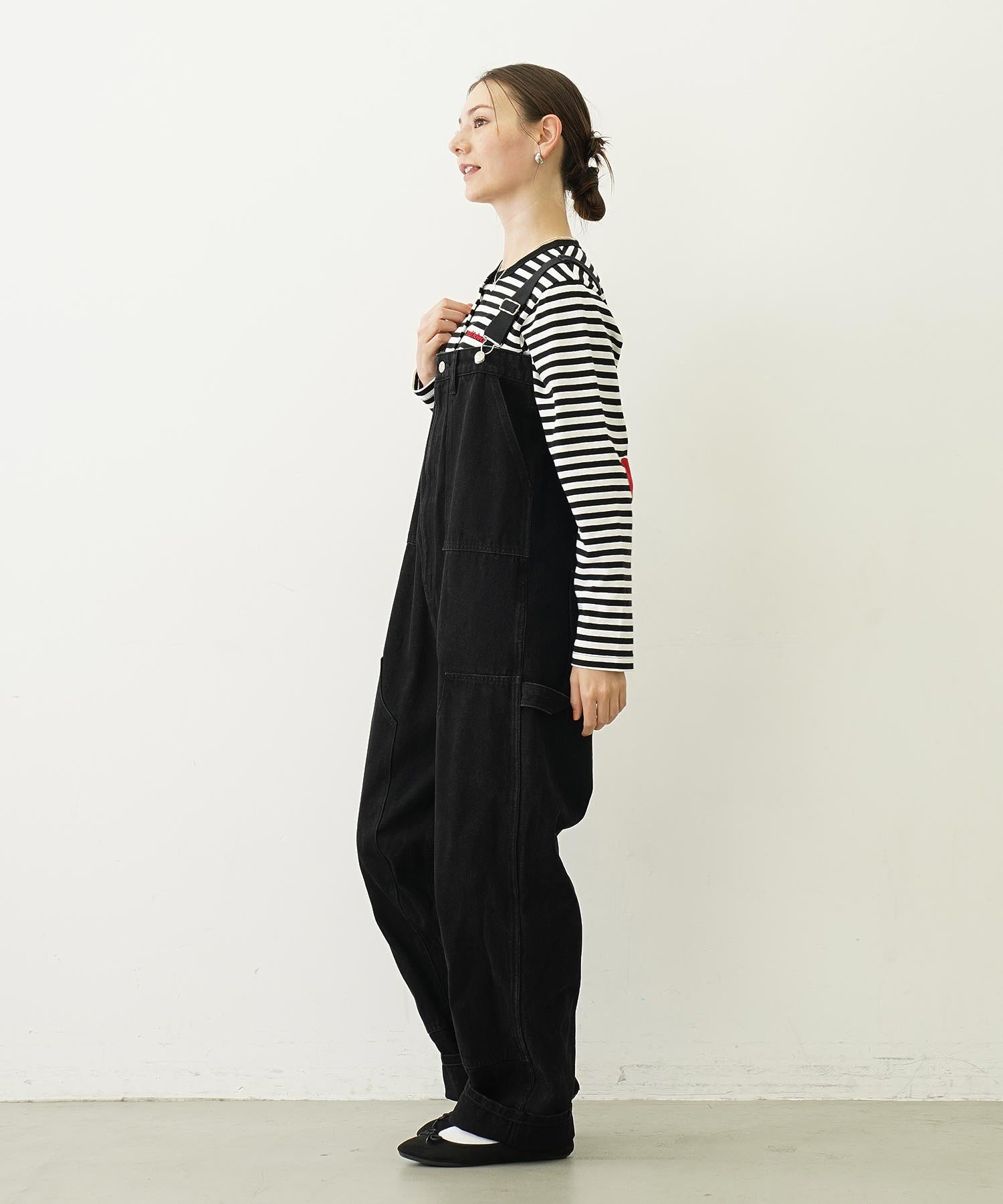 WORK STYLE SALOPETTE PANTS