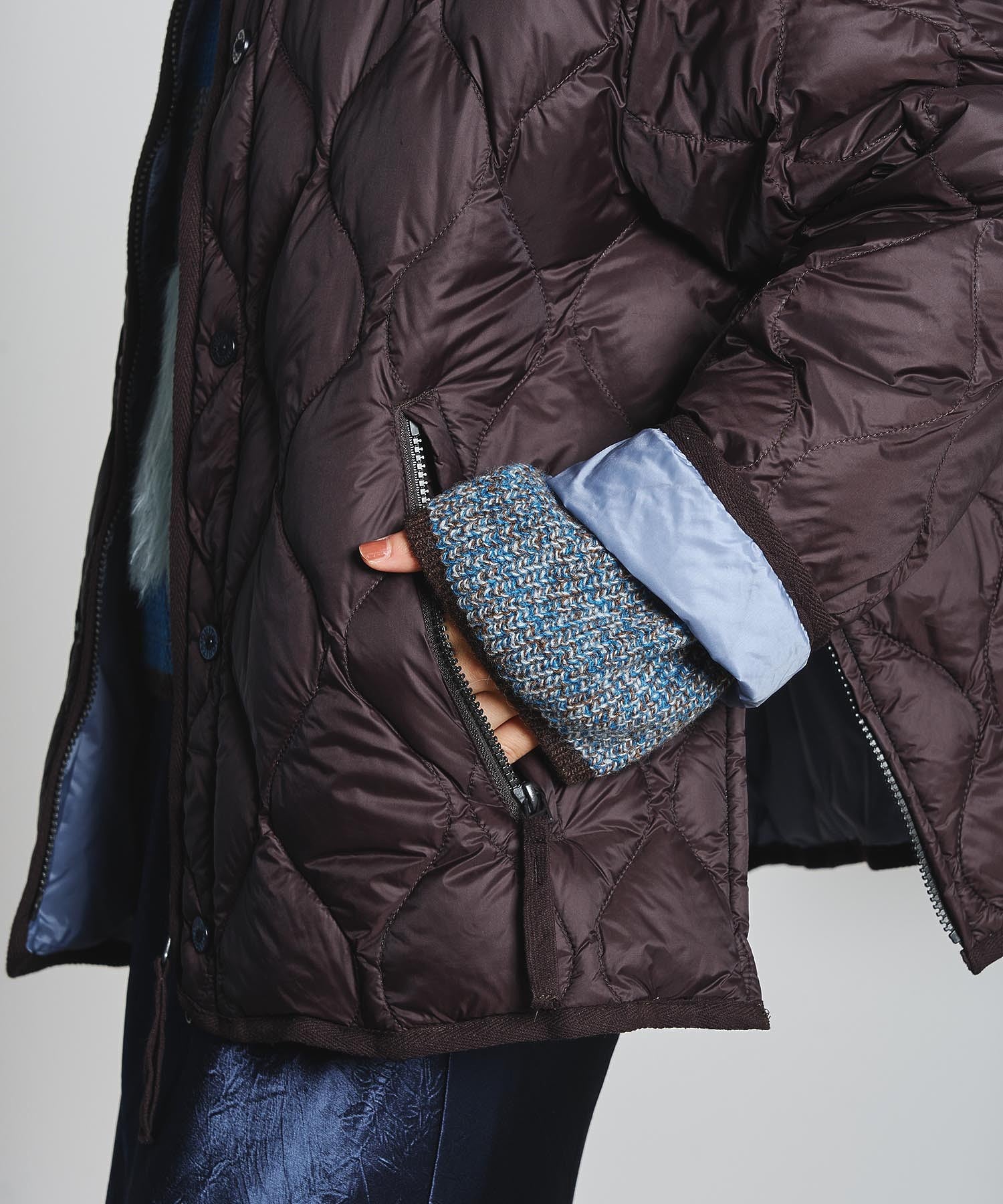 【ROSE BUD別注】TAION/REVERSIBLE DOWN JKT