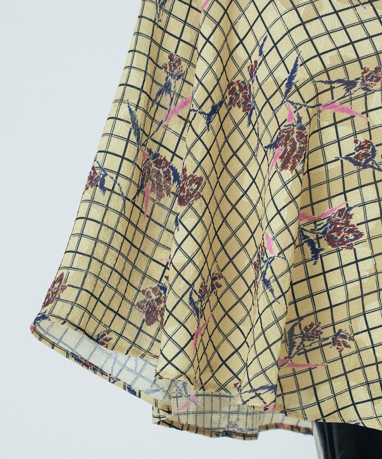 CREOLME/FLOWER PRINT SKIRT