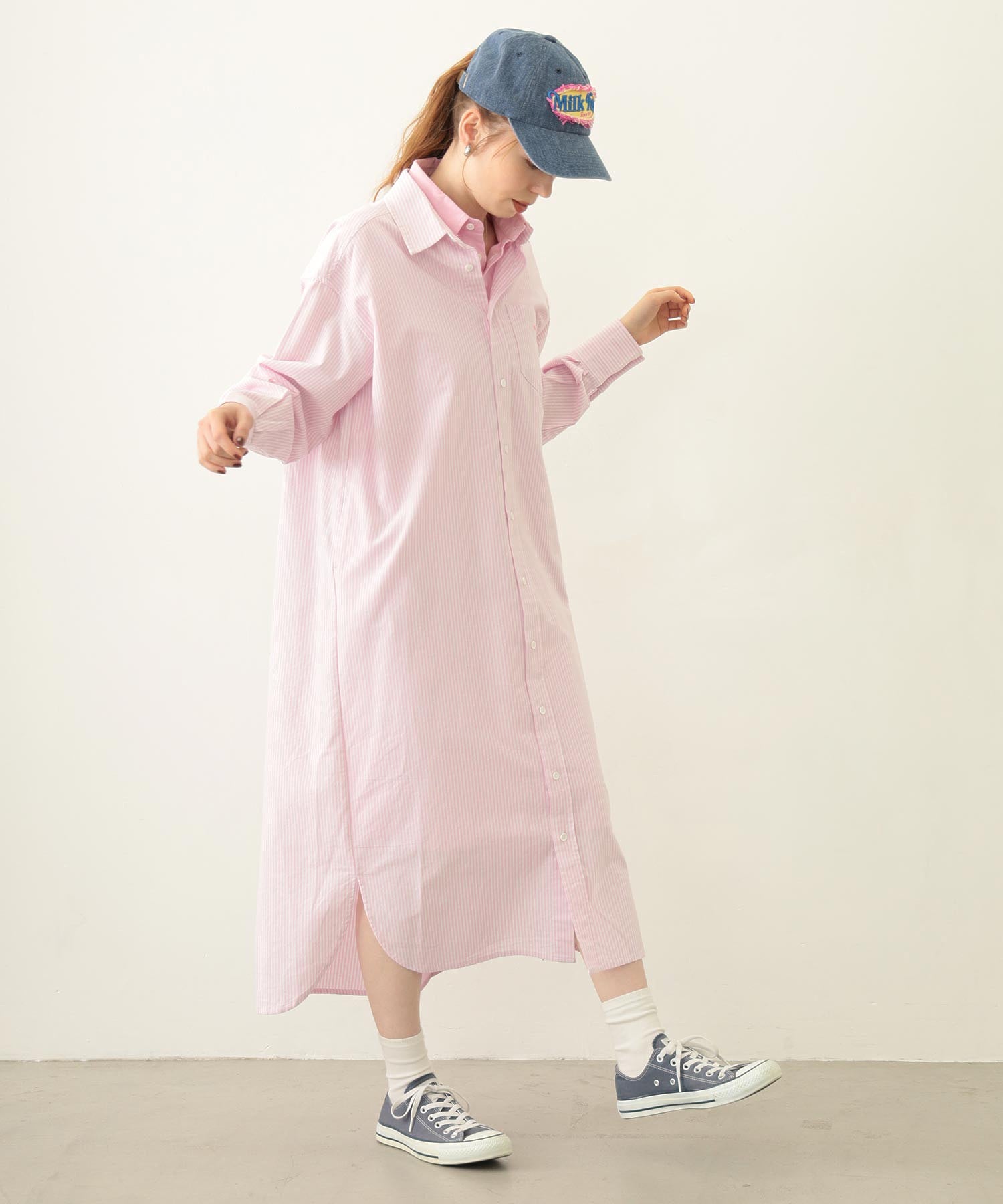 LAYERED SHIRTS DRESS