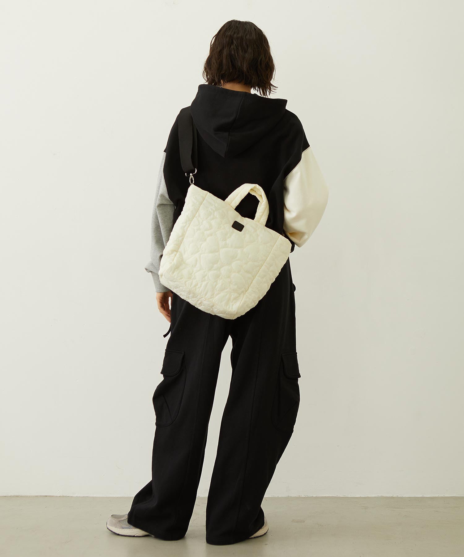 HEART QUILTED BAG