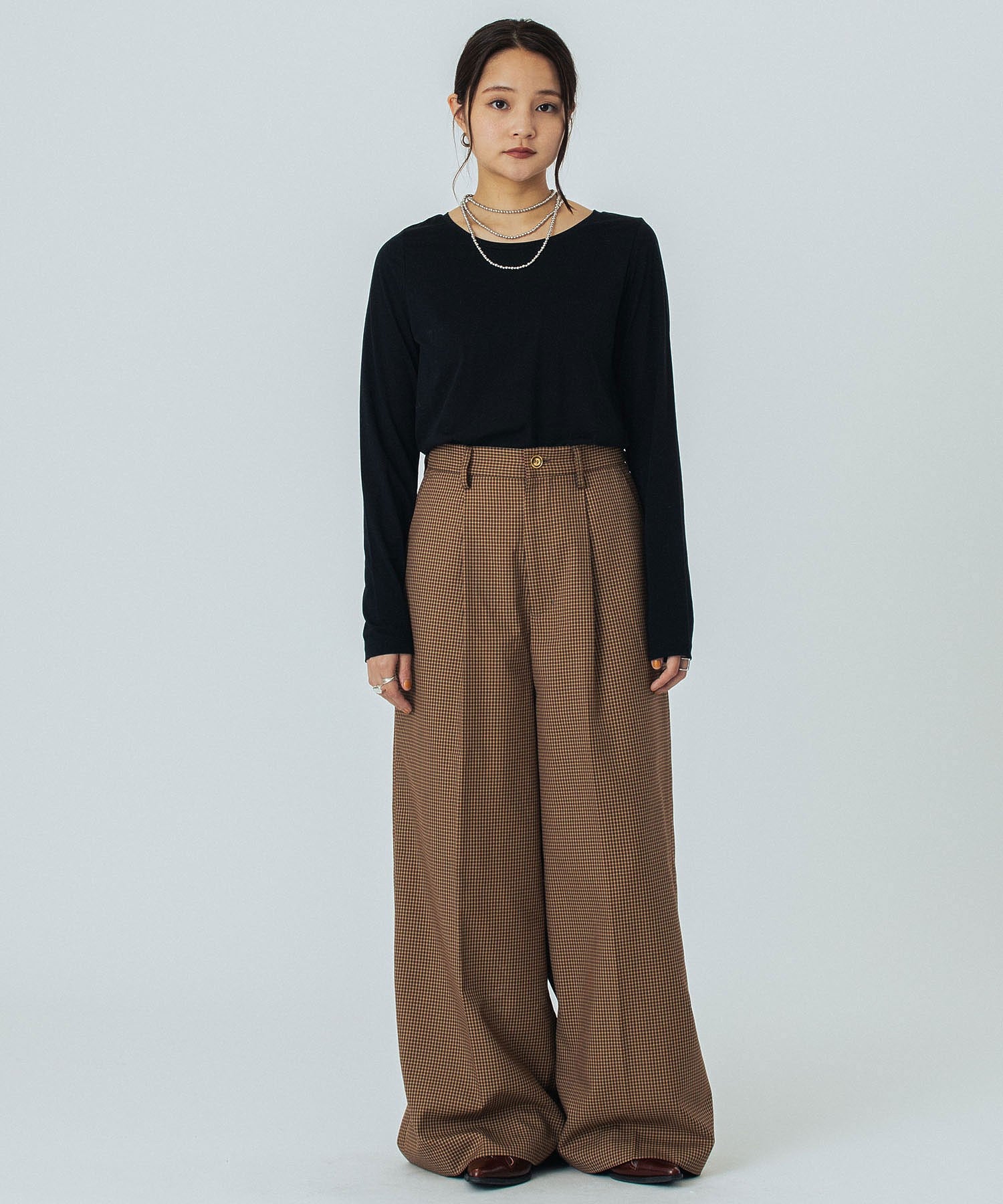 model:160cm 着用サイズ:ONE SIZE