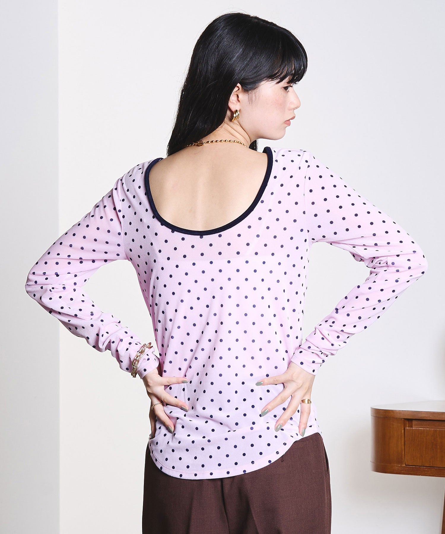 model:163cm 着用サイズ:ONE SIZE