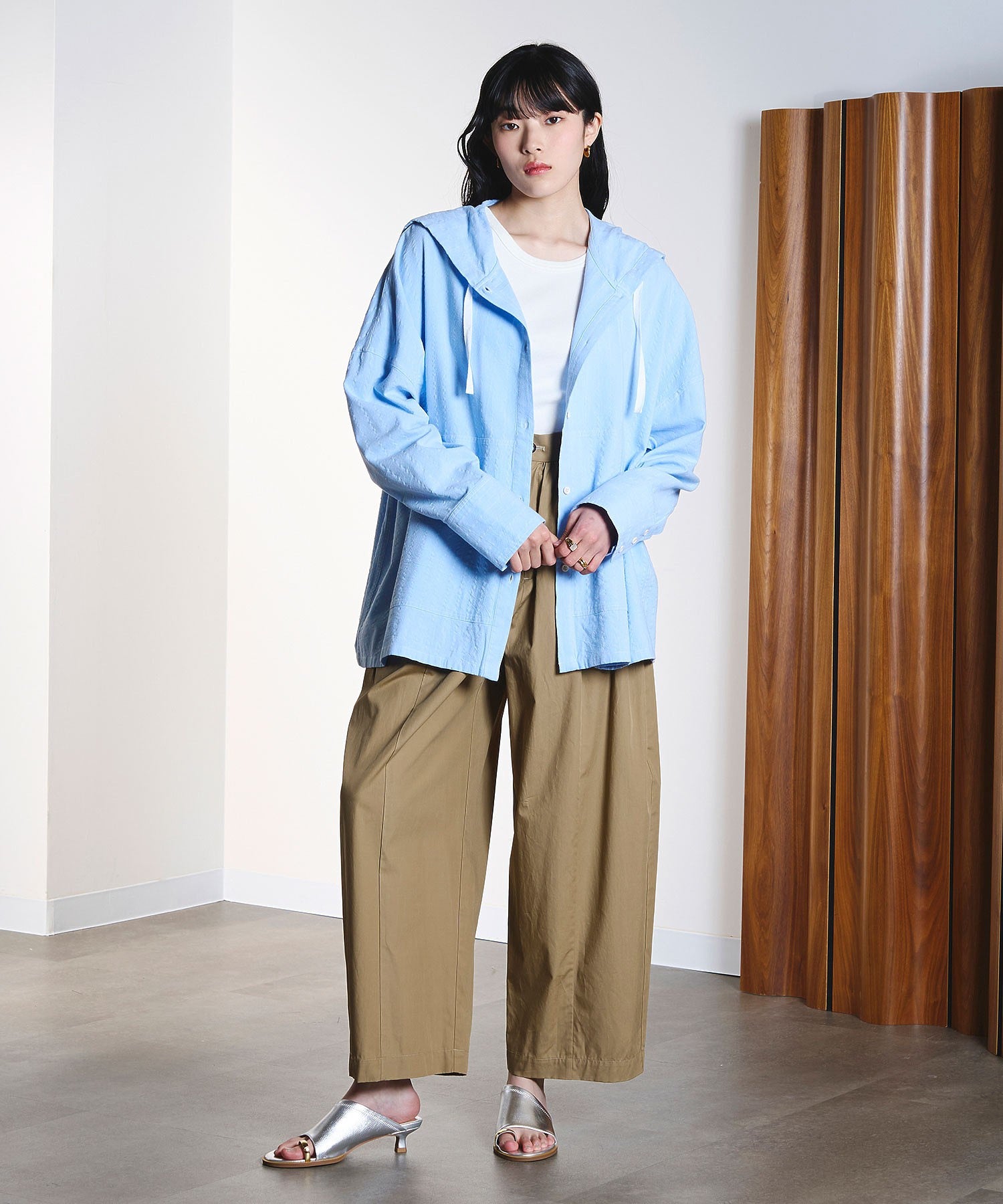 model:169cm 着用サイズ:M