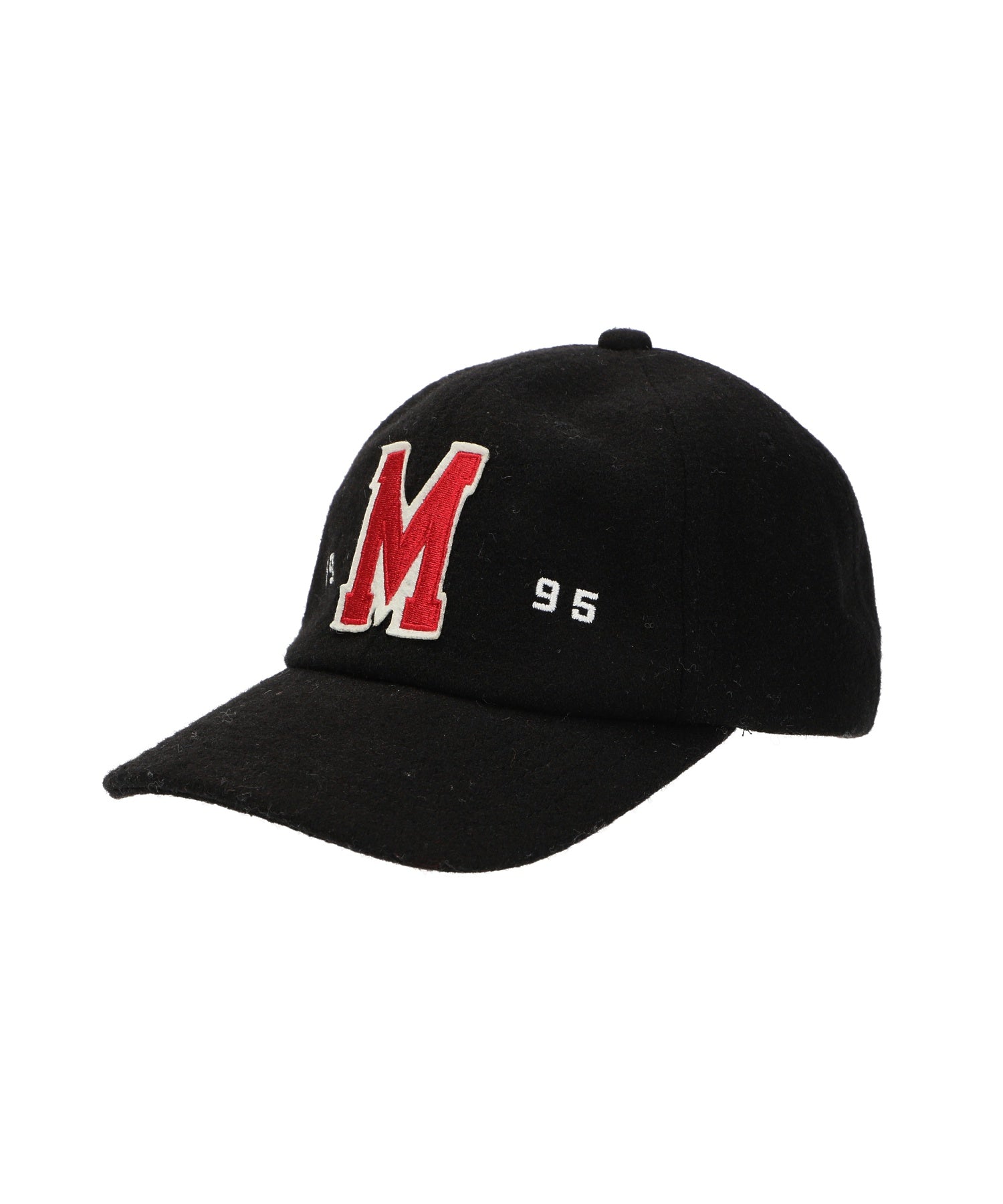 CHENILLE LOGO EMBROIDERY MELTON CAP