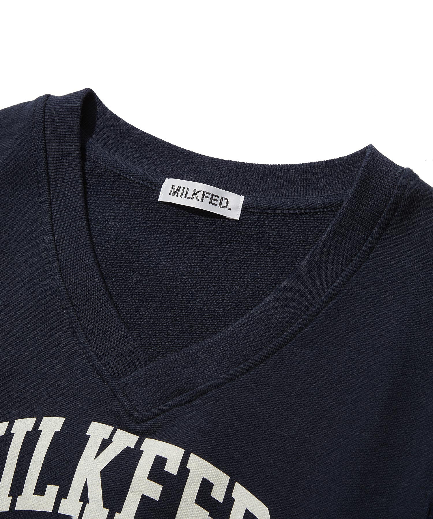 COLLEGE LOGO V-NECK SWEAT VEST