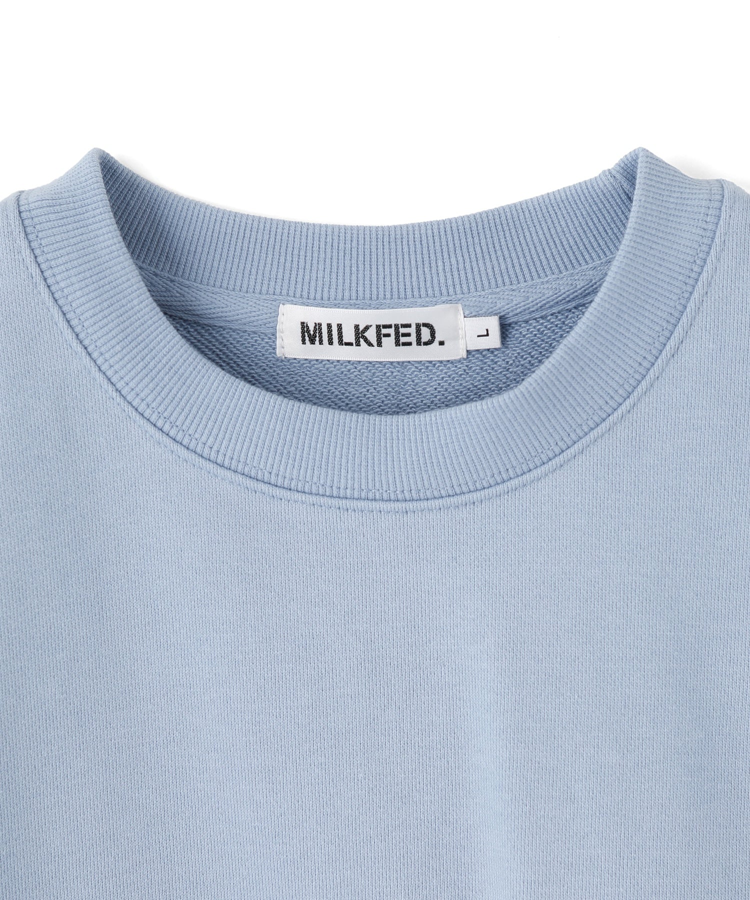 STARS AND LOGO WIDE CREW SWEAT