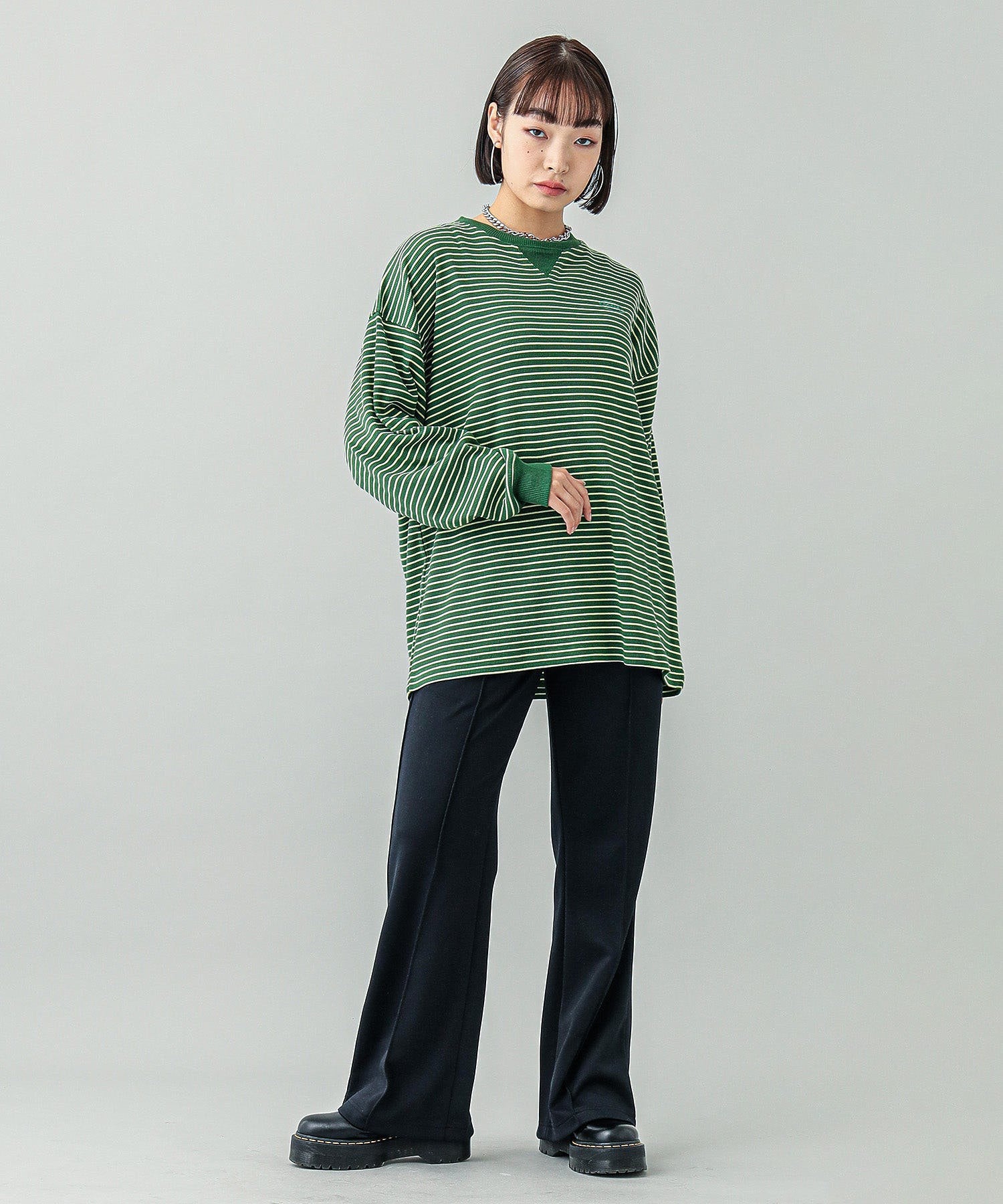 model　H:161cm 着用サイズ:M