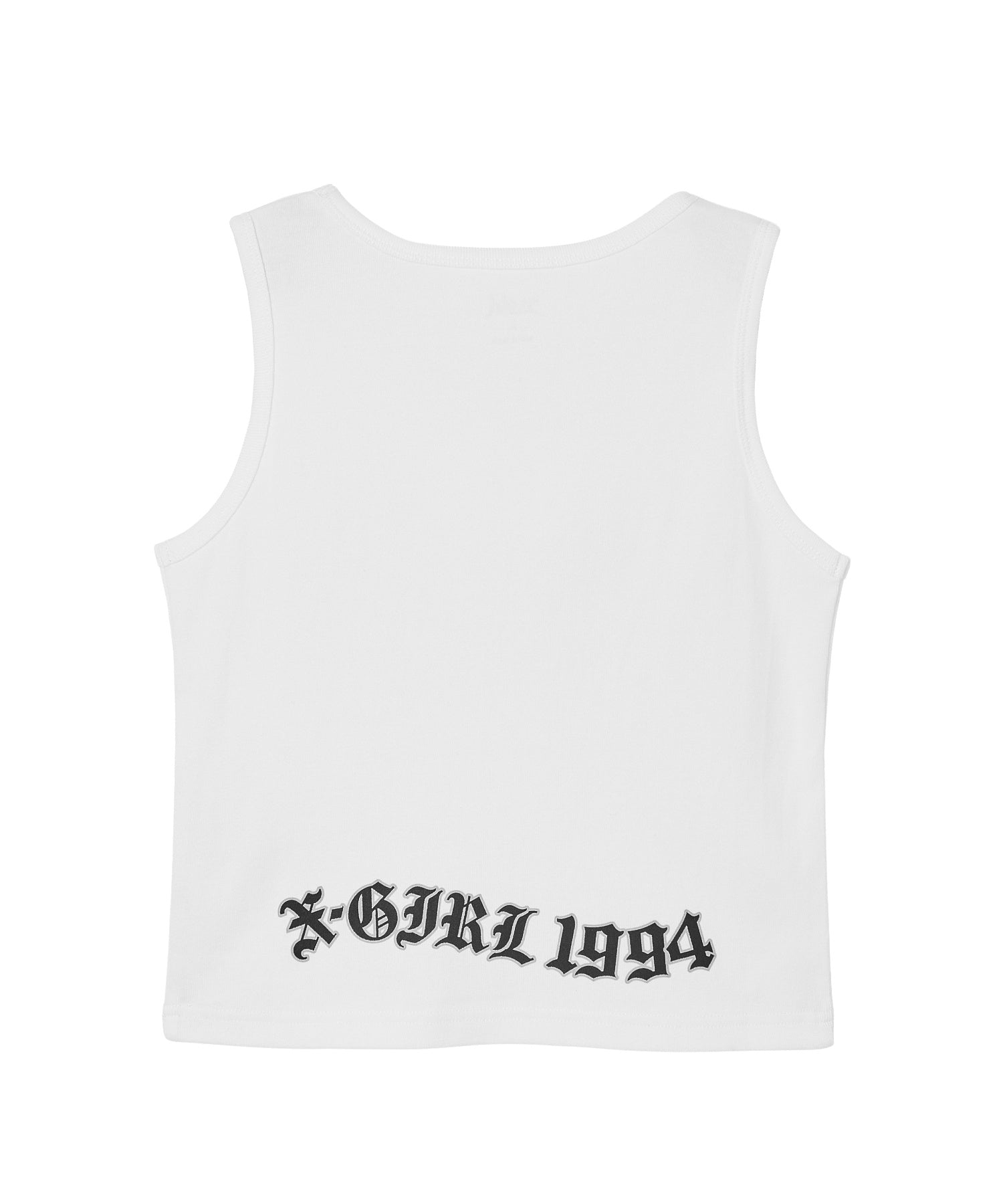 METAL NAME LOGO TANK TOP