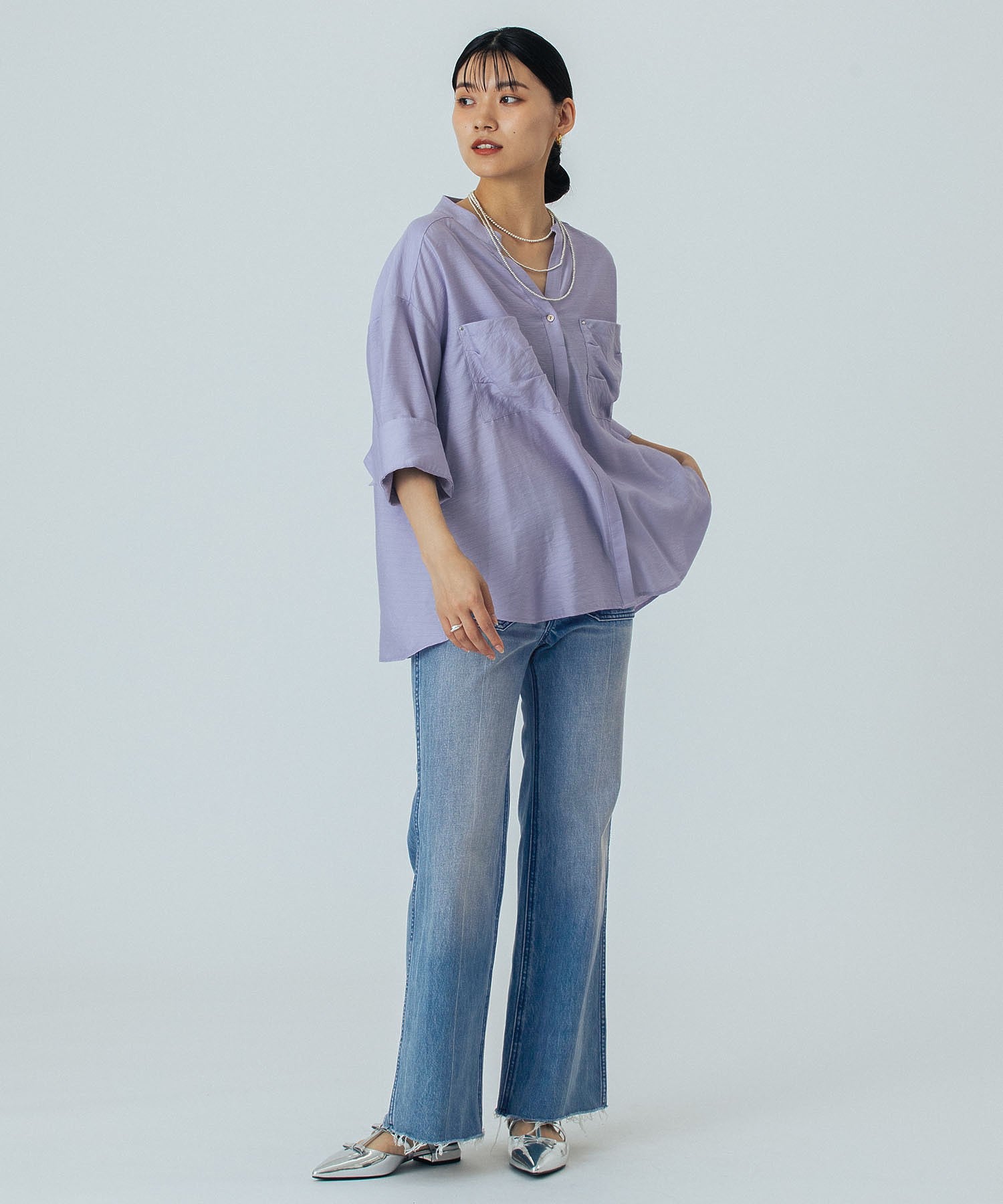 model:167cm 着用サイズ:S