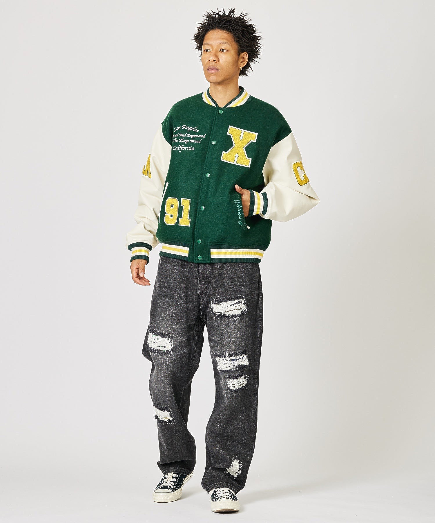 OG LOGO VARSITY JACKET XLARGE – calif（カリフ）公式サイト