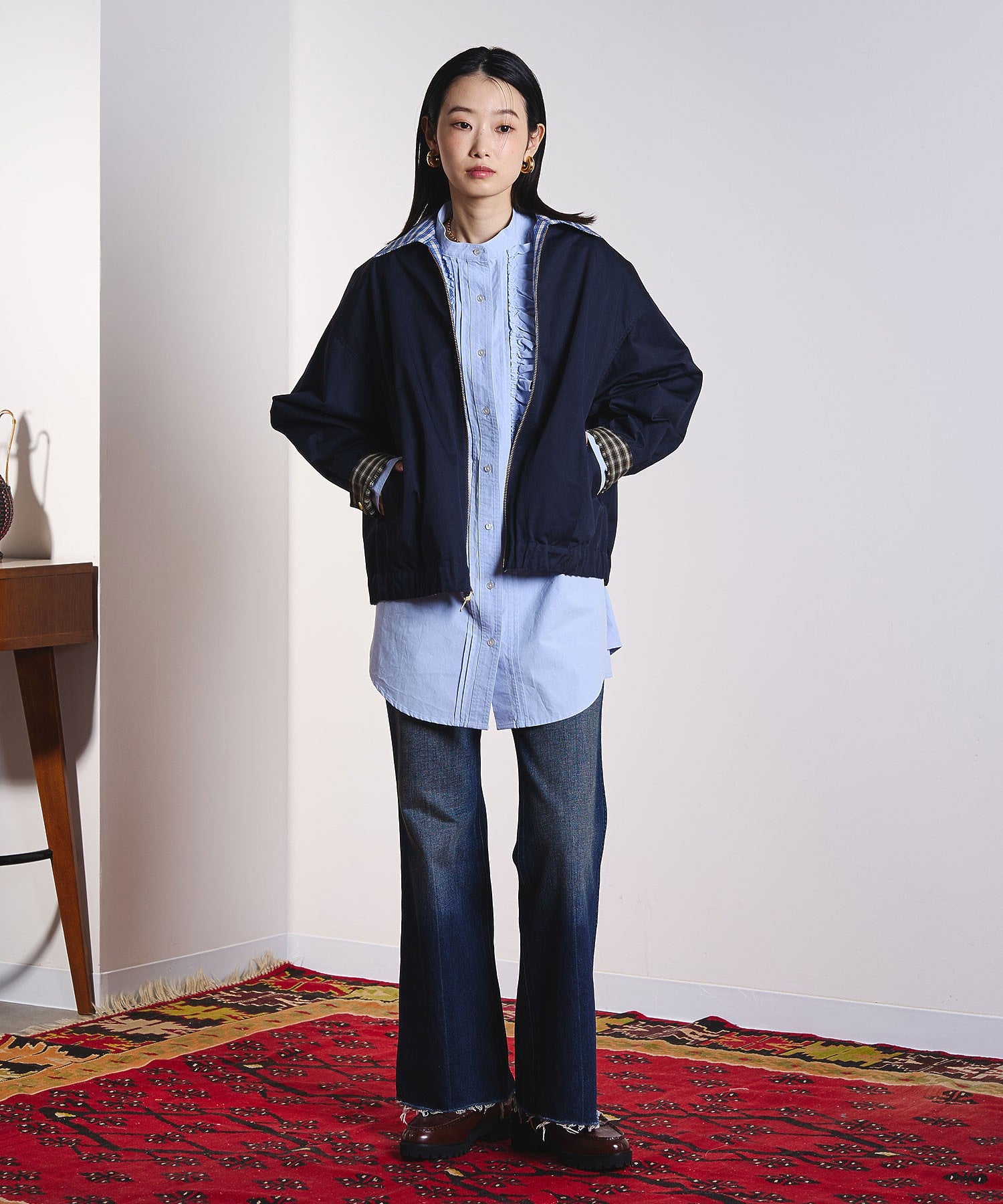 model:169cm 着用サイズ:ONE SIZE