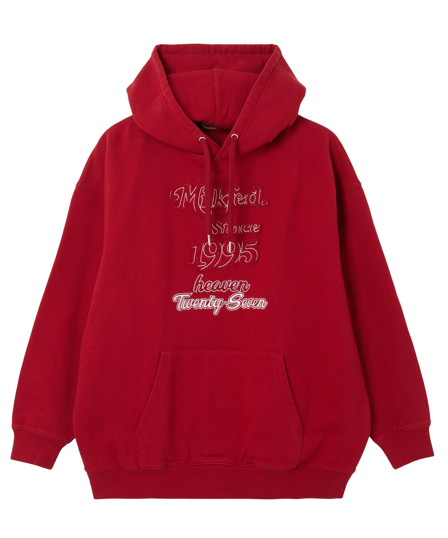 STITCHED LOGO SWEAT HOODIE