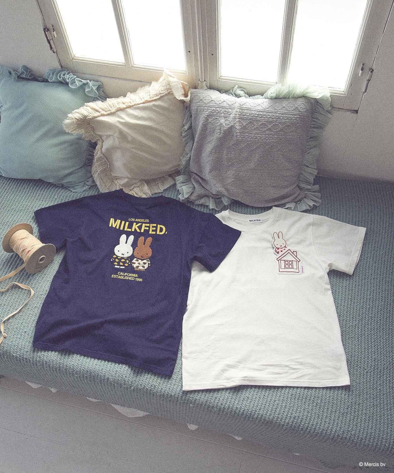 MILKFED. x MIFFY AND MELANIE S/S TEE