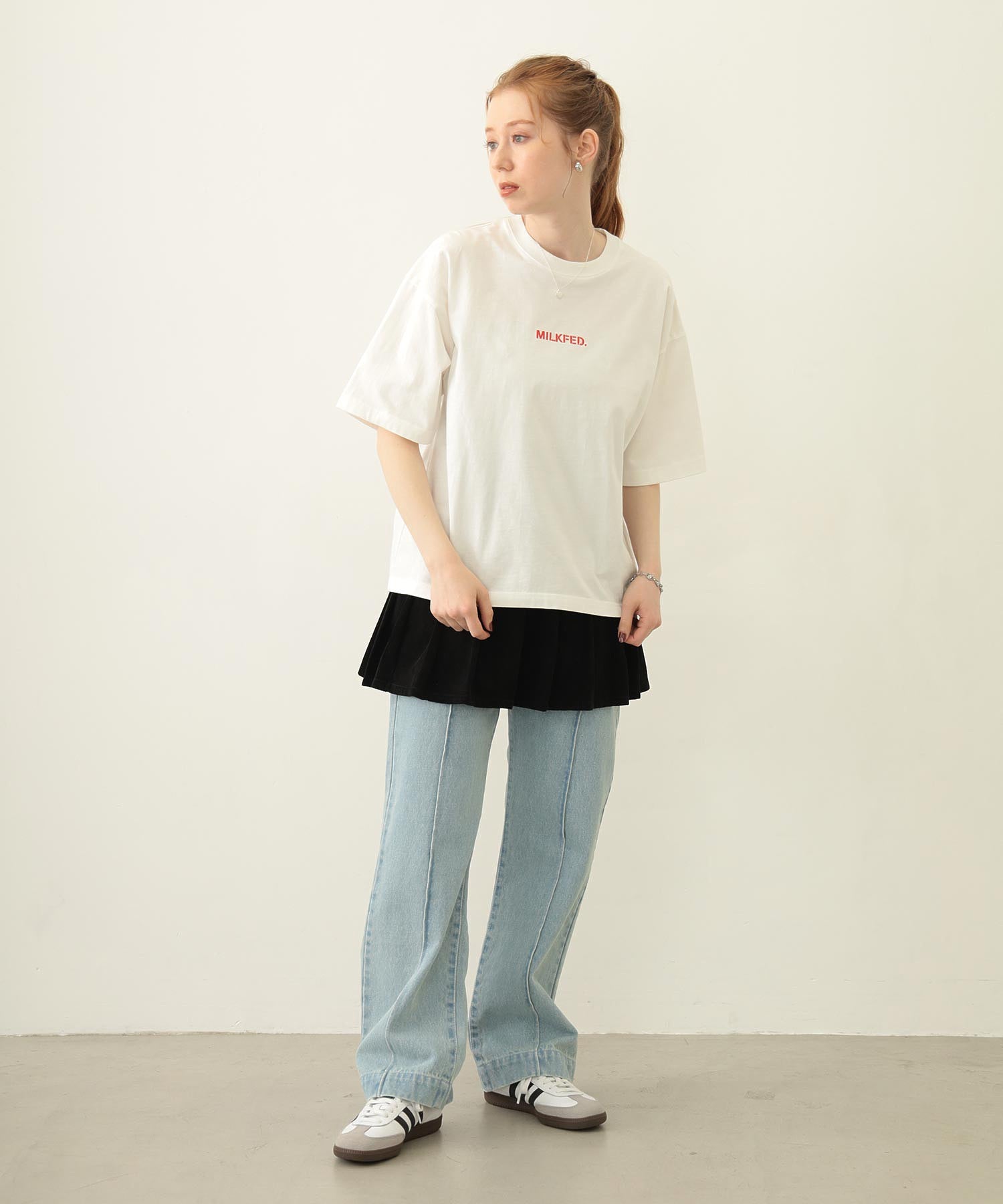 LAYERED CULOTTE SKIRT