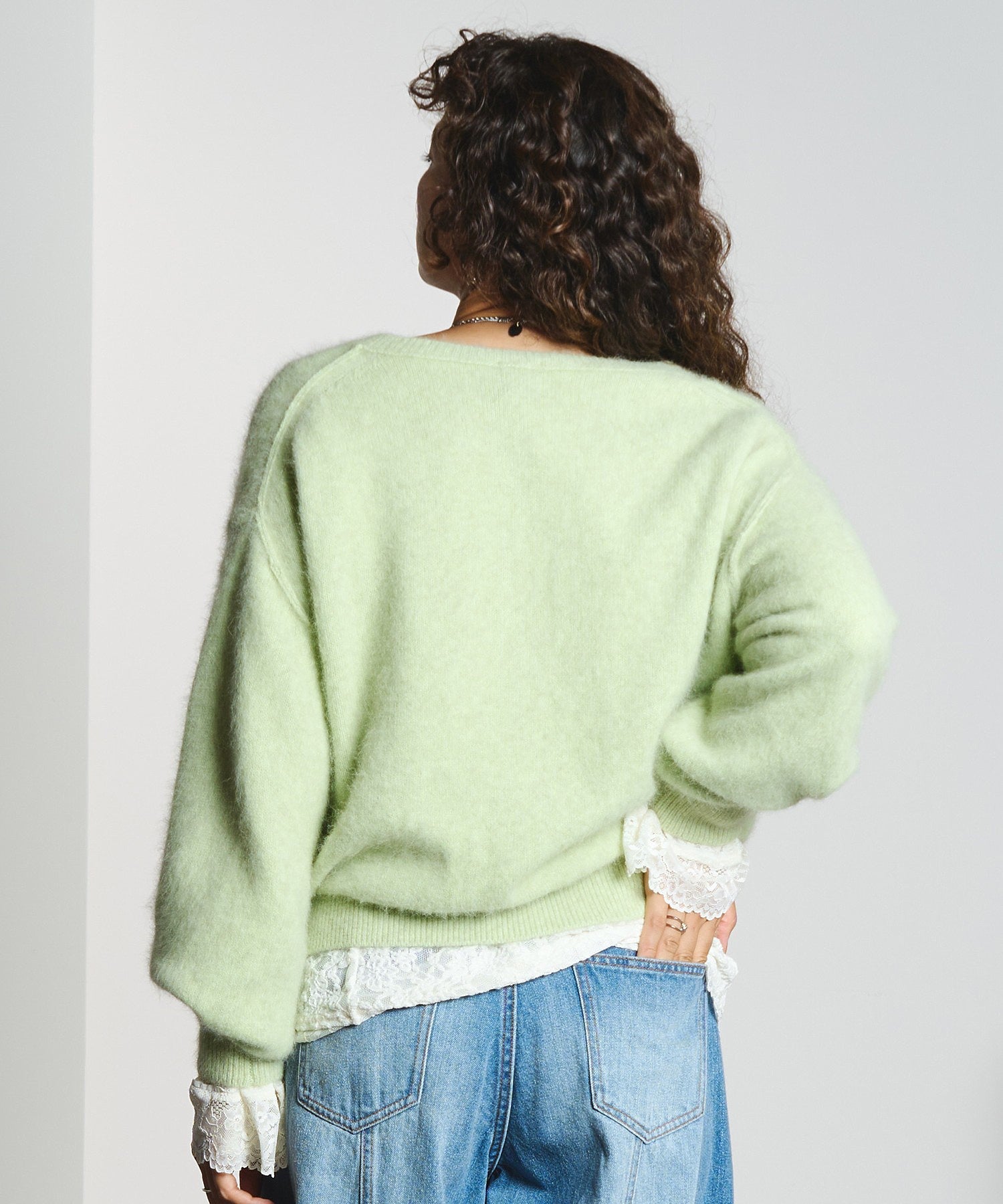 CREOLME/LACE L/S TOP