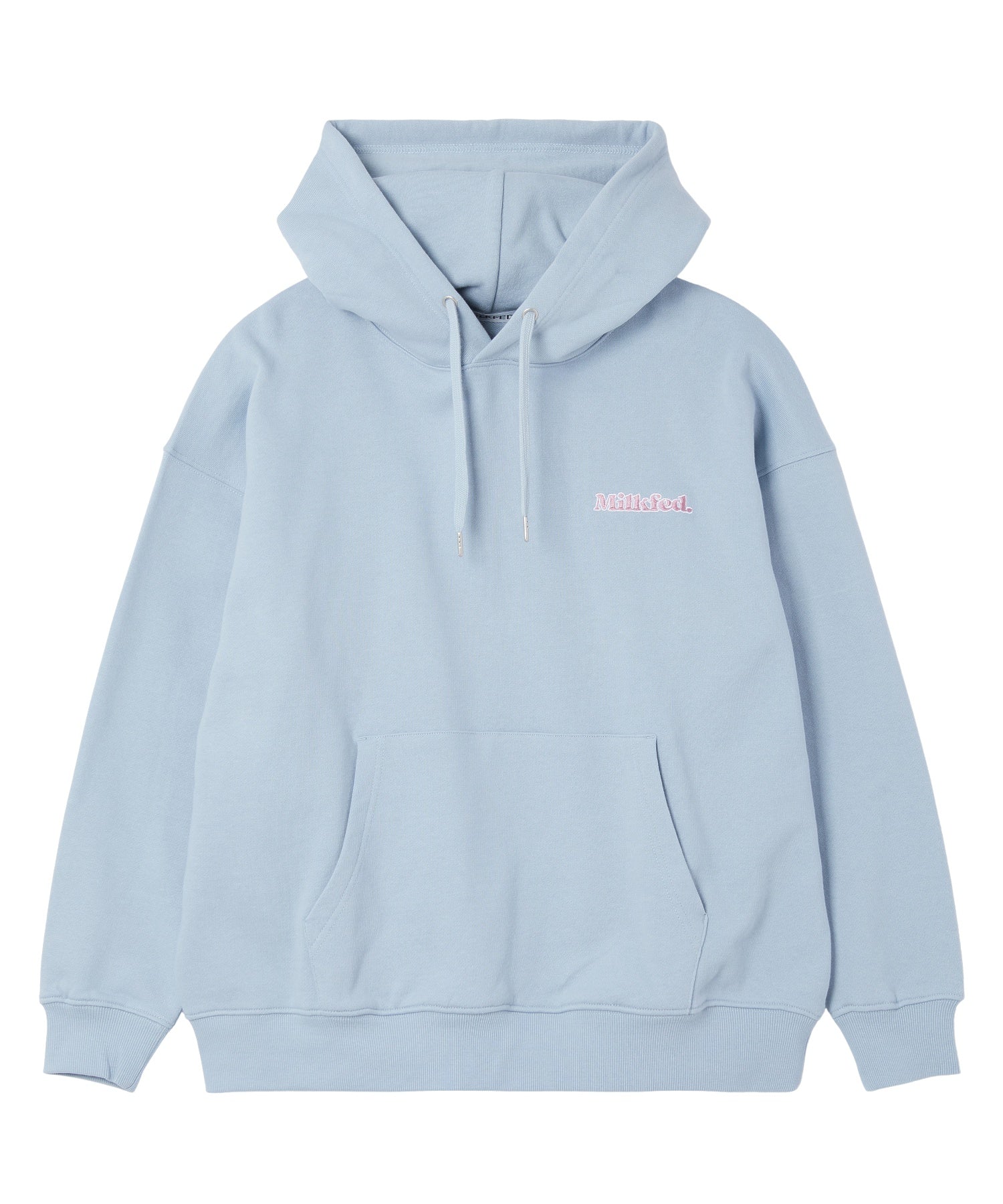 RIBBON EMBROIDERY SWEAT HOODIE