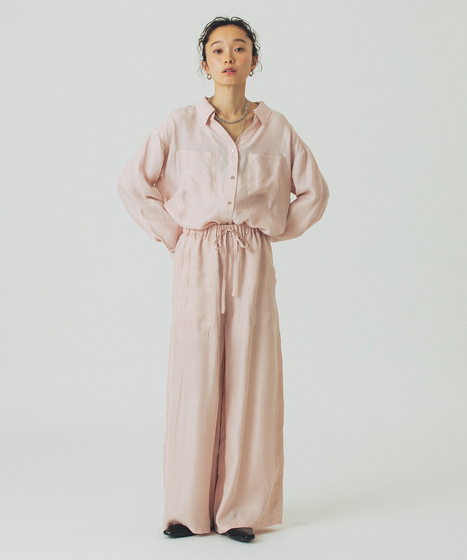 model:161cm 着用サイズ:S