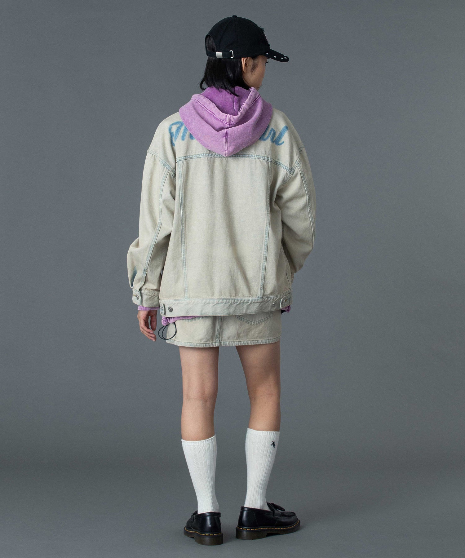 STUDDED LOGO PATCH 6PANEL CAP