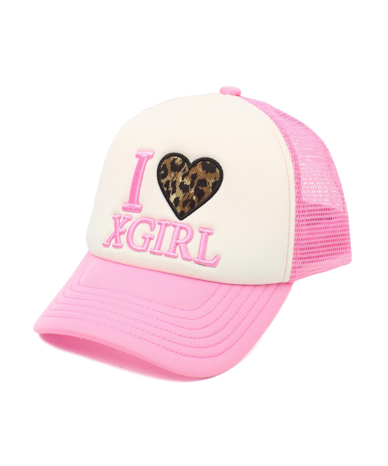 I LOVE X-GIRL TRUCKER CAP