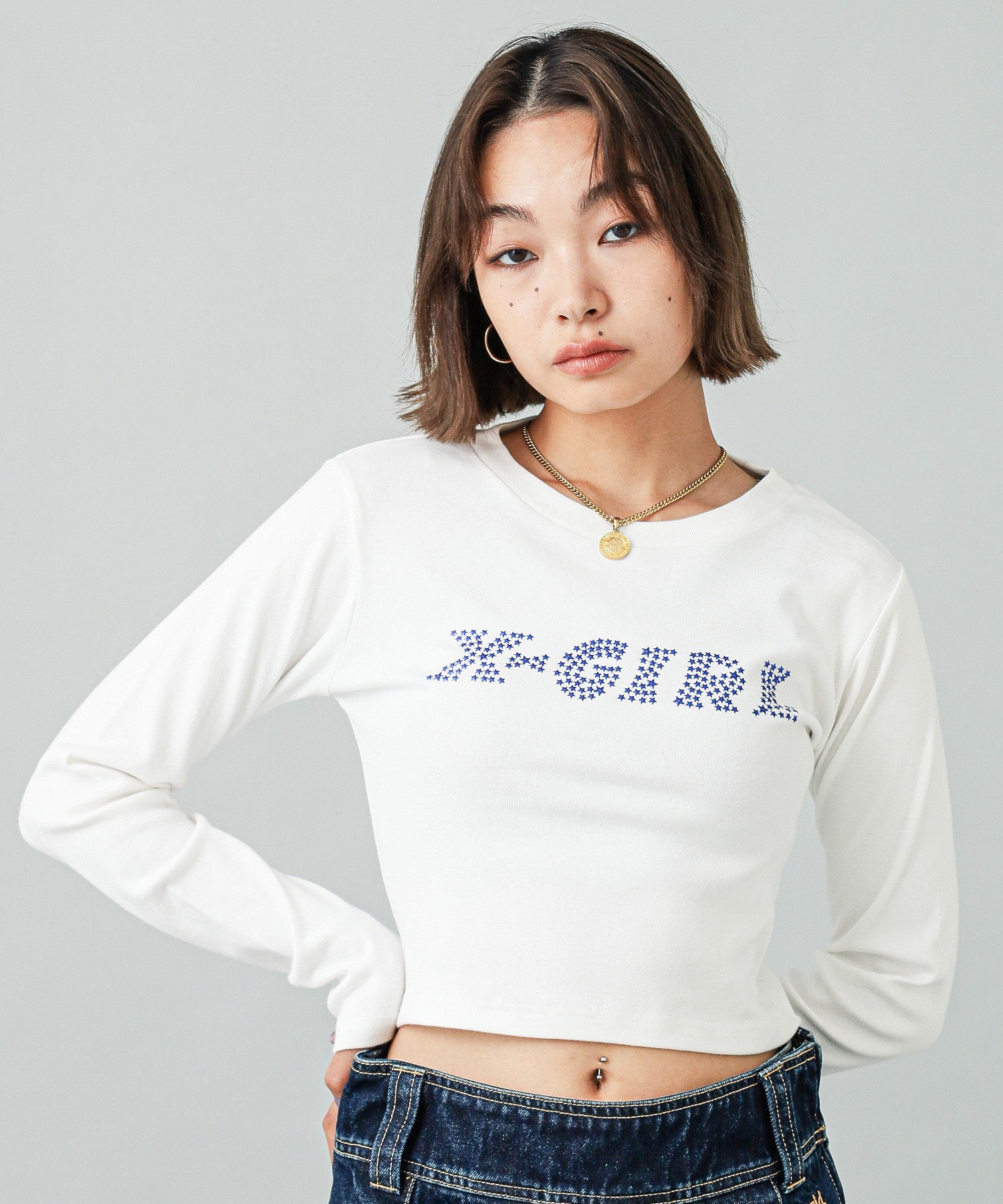 STAR LOGO L/S BABY TEE