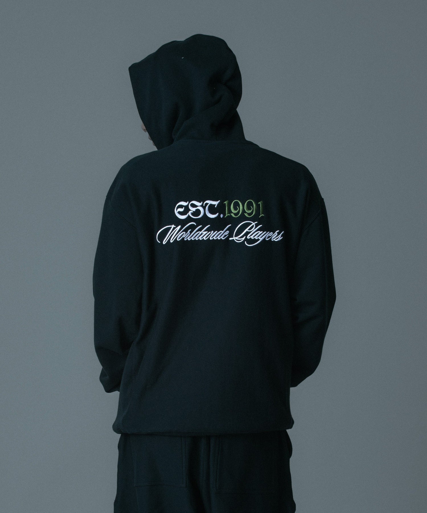 XLARGE×Champion ZIP UP HOODED SWEATSHIRT