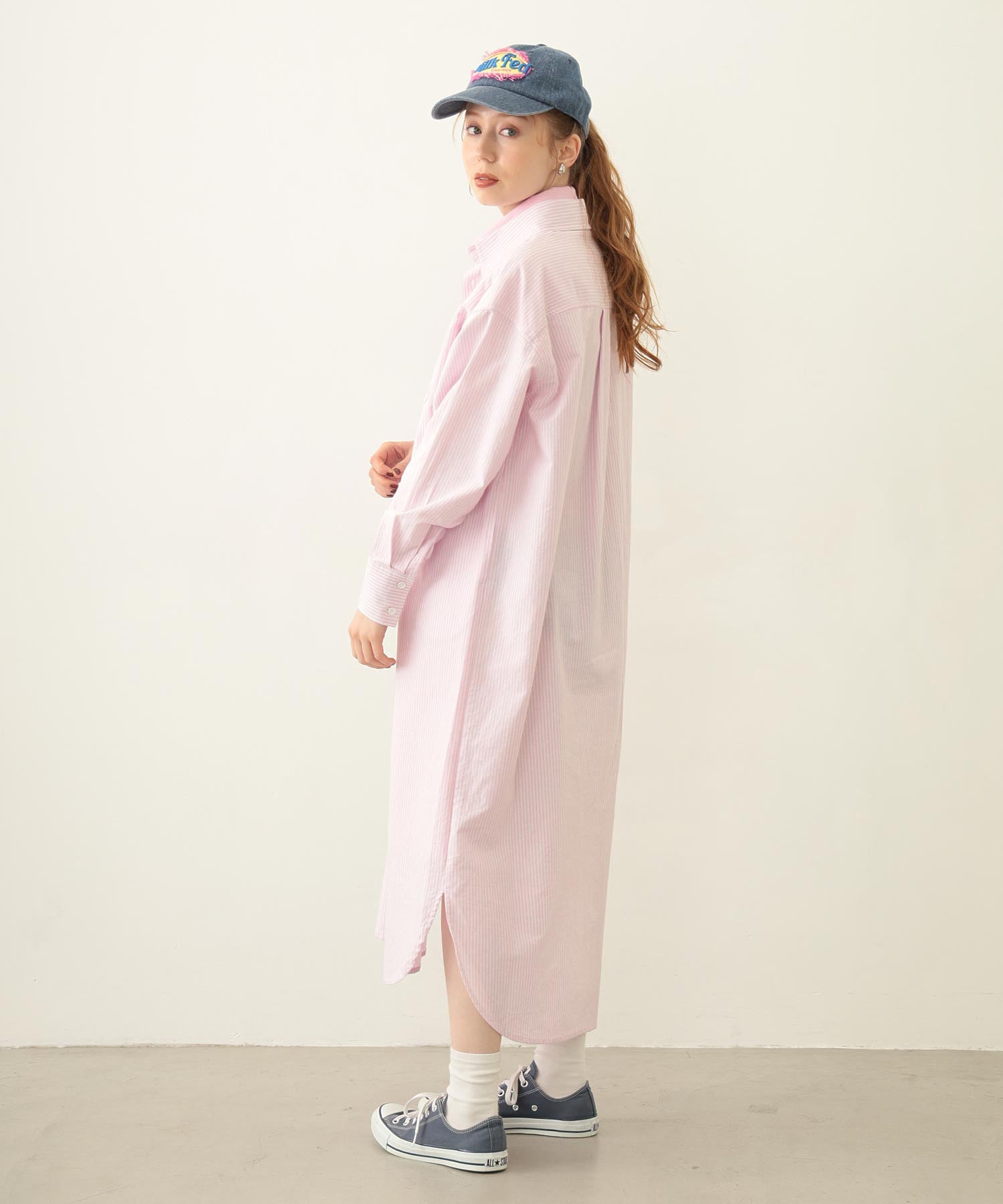 LAYERED SHIRTS DRESS